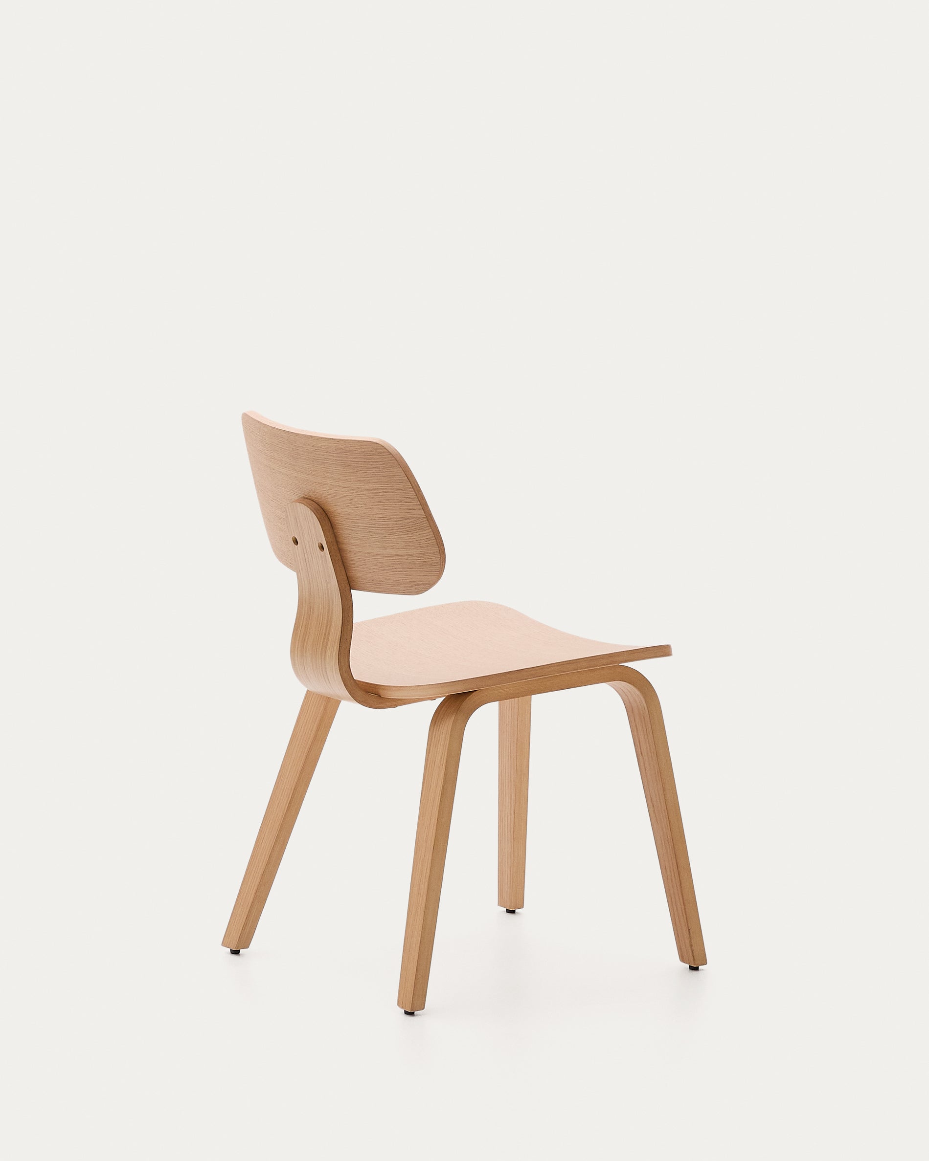 Gena chair in oak veneer - Product View