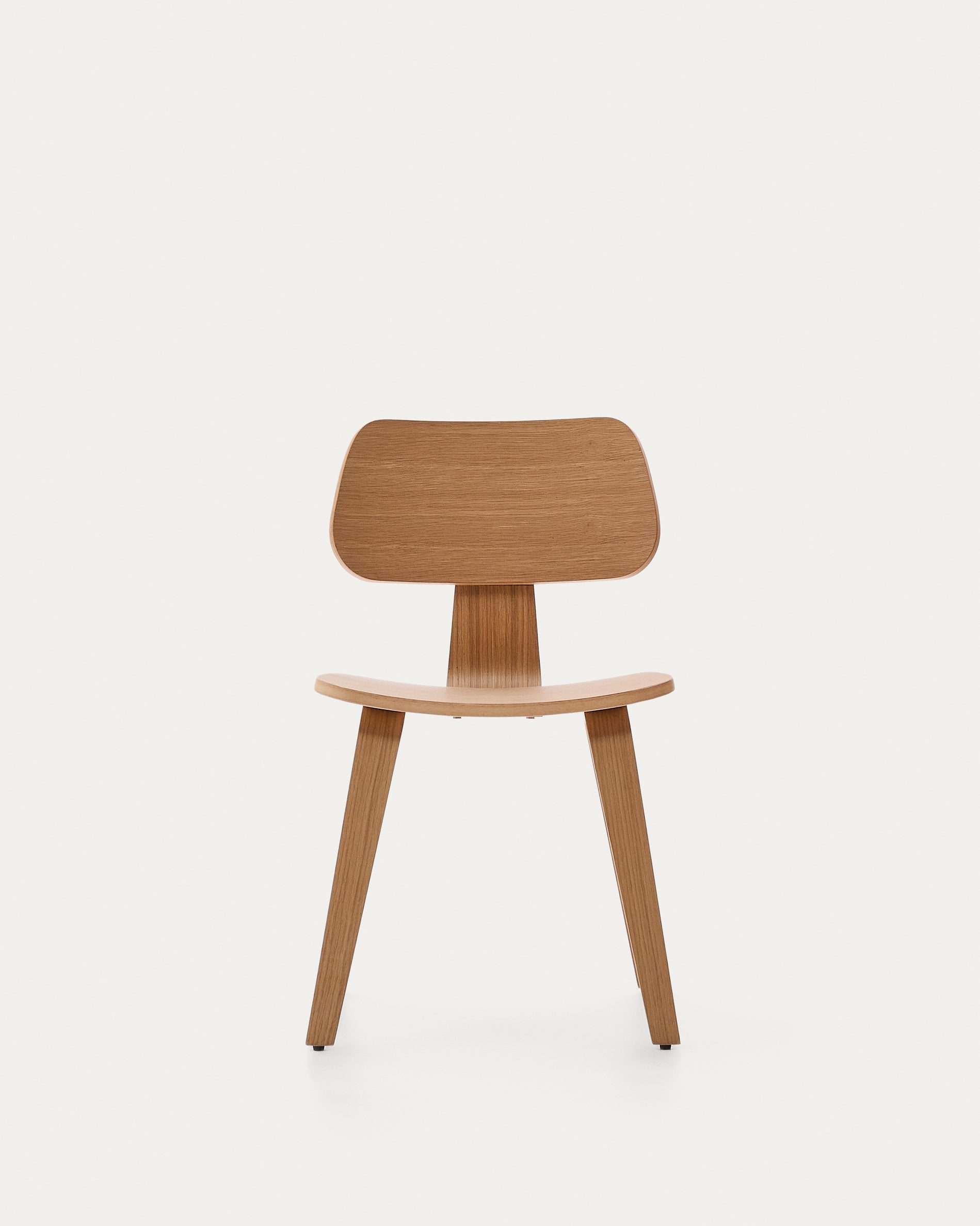 Gena chair in oak veneer - Product View