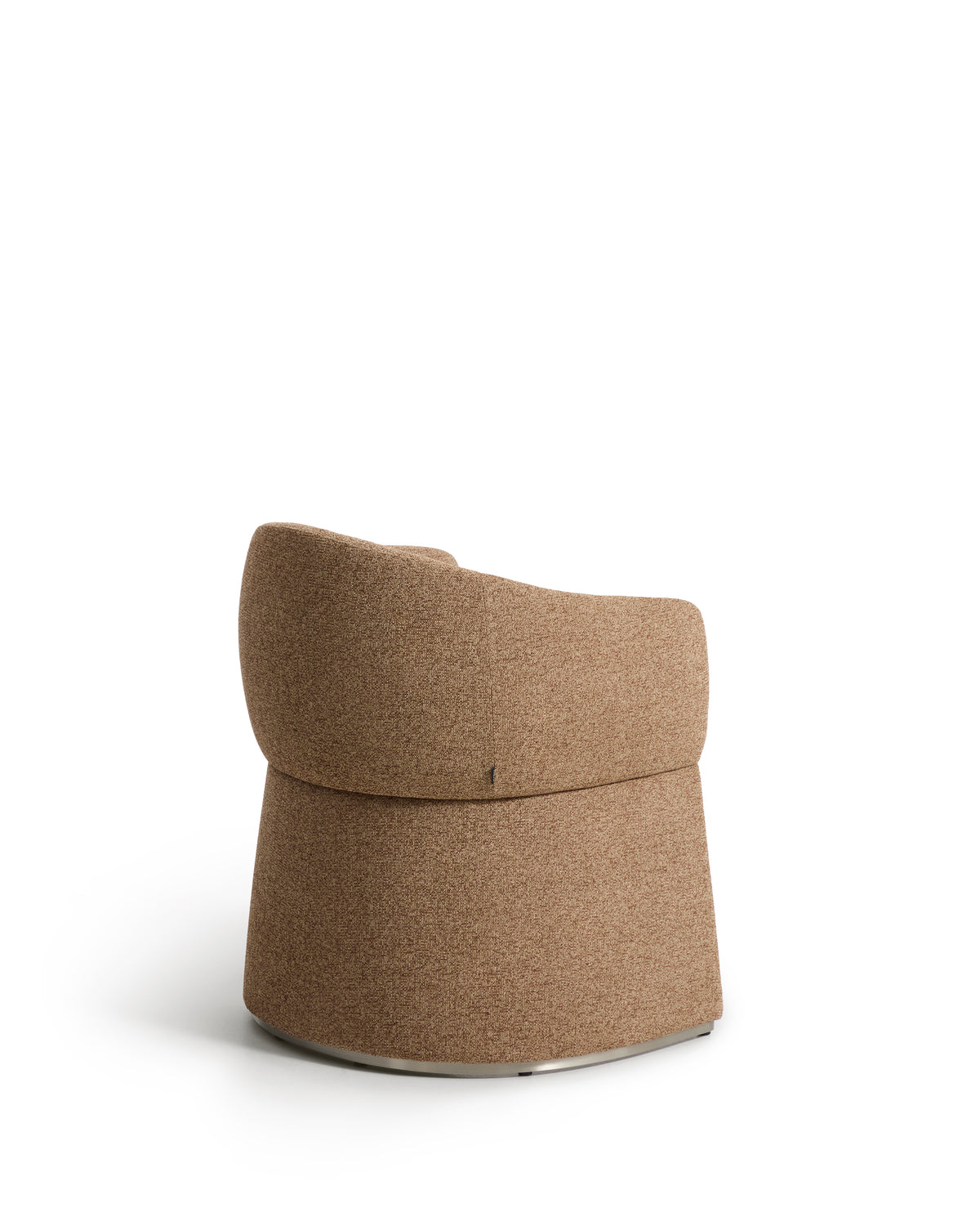 Bosca brown chenille chair - Product Image
