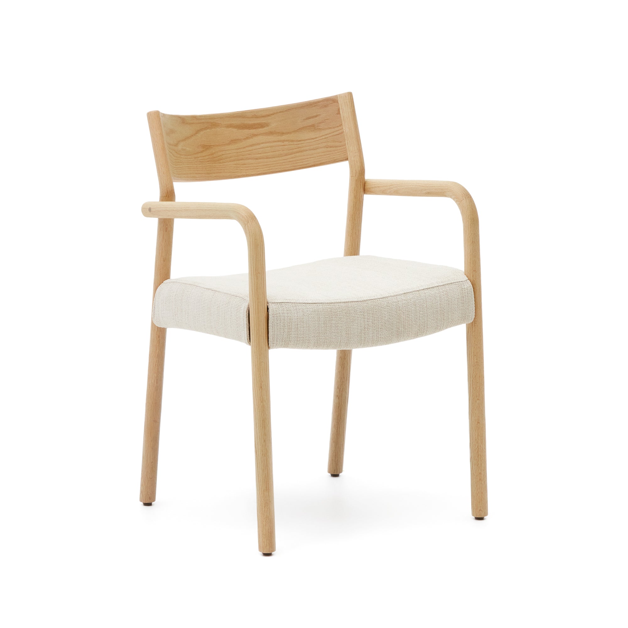 Cover for the Falconera chair in beige chenille - Product Image
