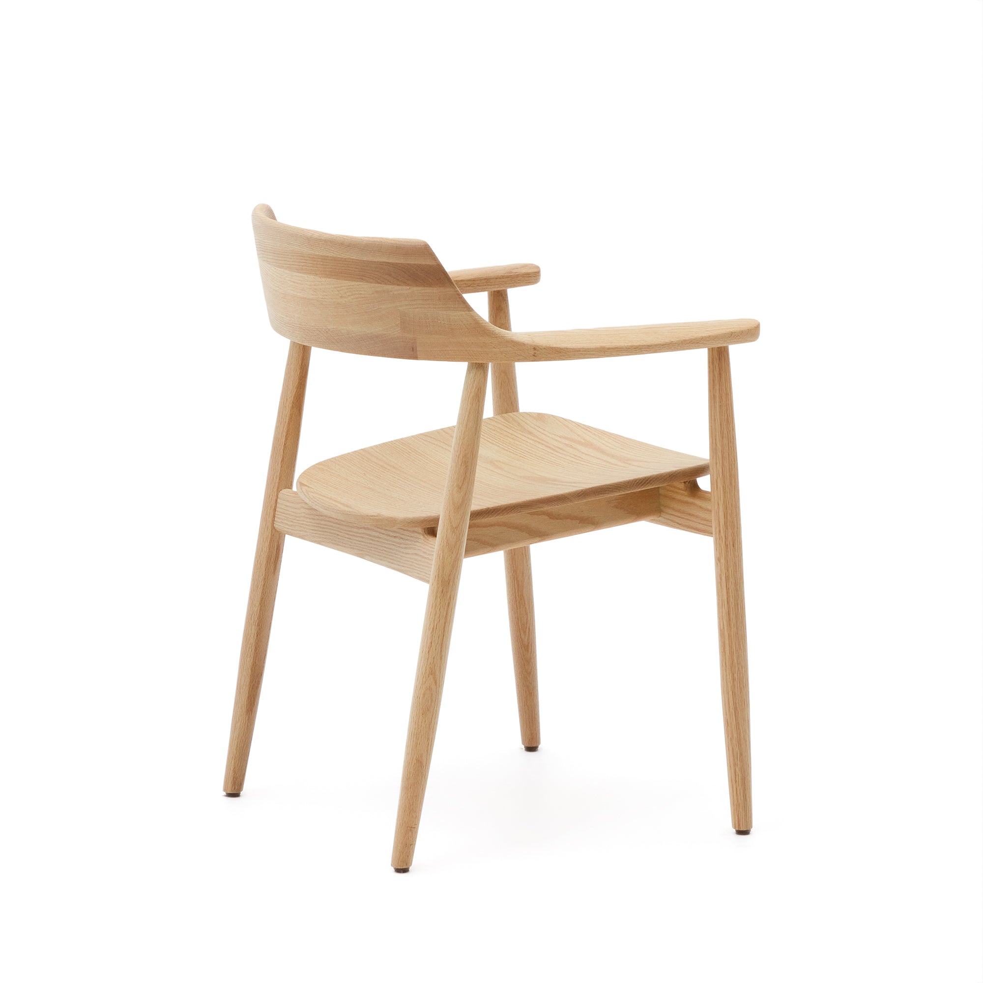 Fondes chair in solid oak with a natural finish FSC Mix Credit