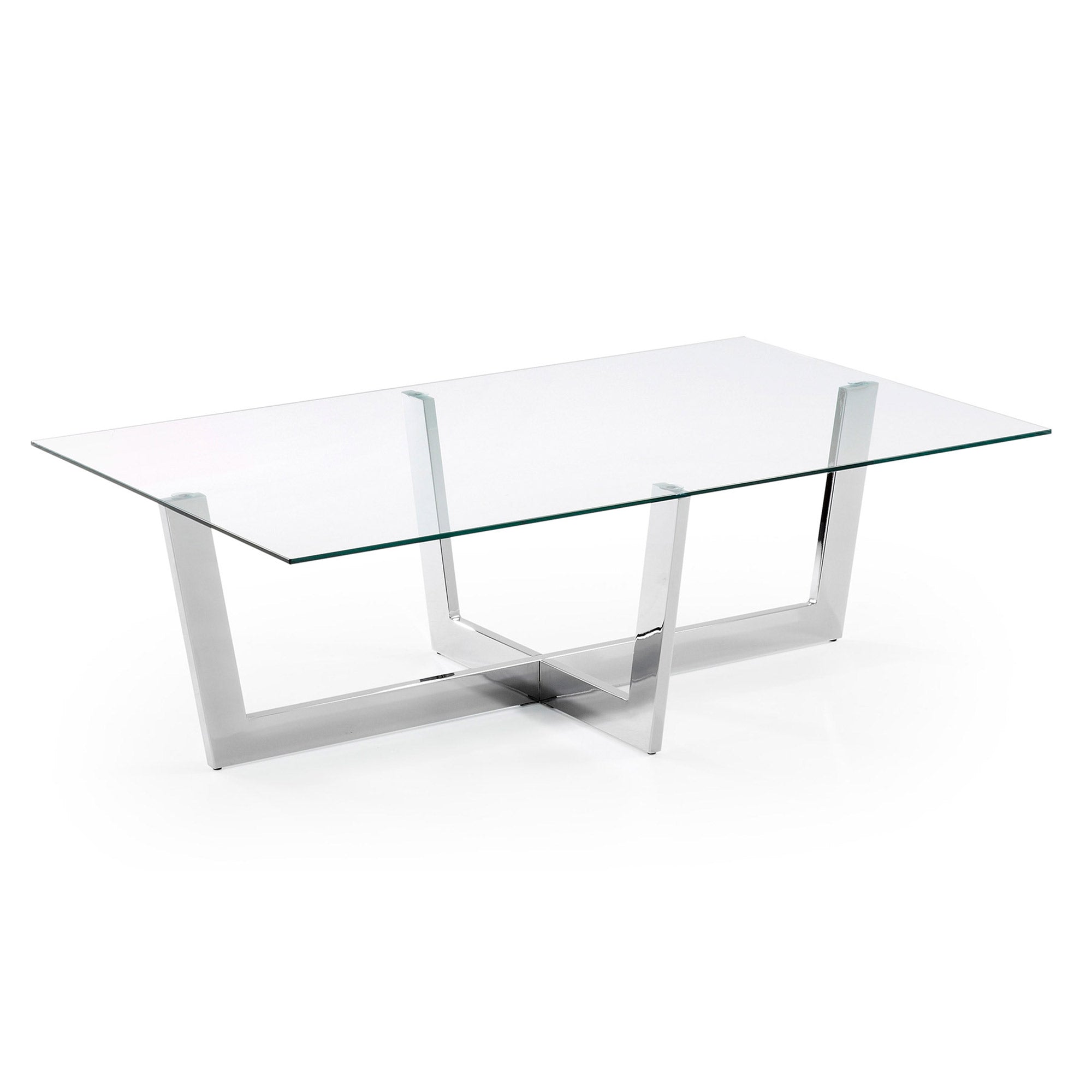Transparent grass Plam coffee table 120 x 70 cm - Product Image