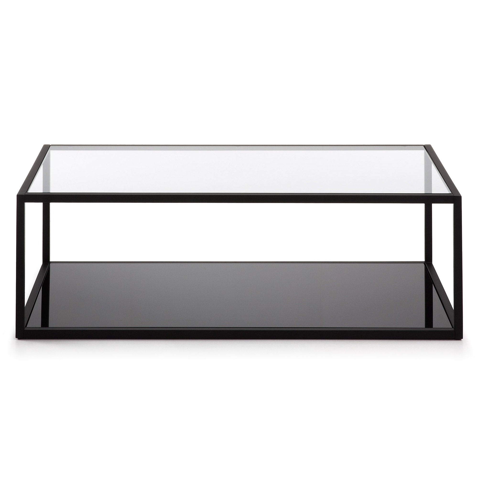 Blackhill black rectangular coffee table 110 x 60 cm - Product Image