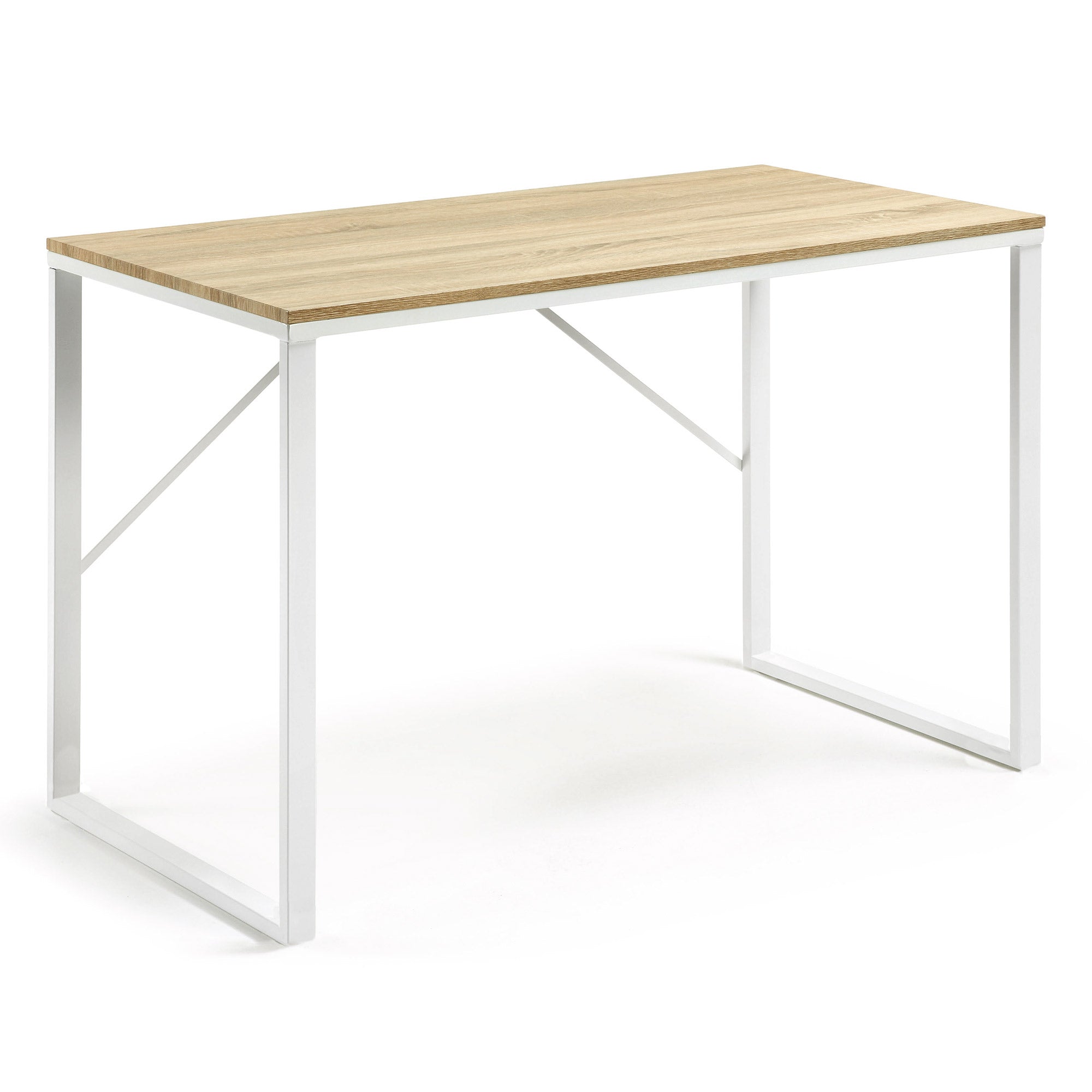 Rectangular white Talbot desk 120 x 60 cm - Product Image