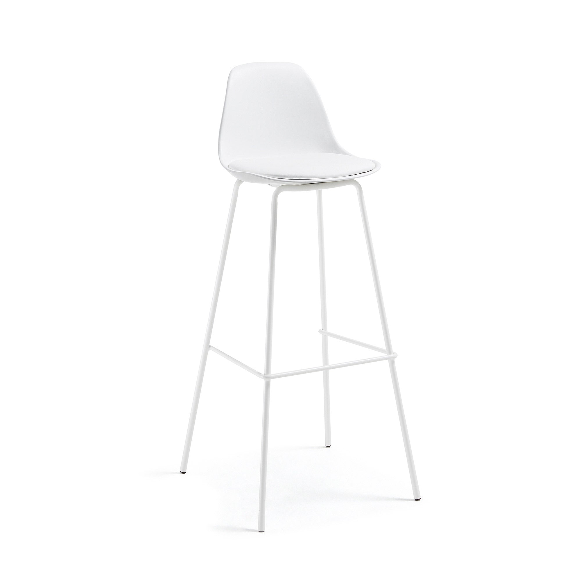 White Brighter barstool height 75 cm - Product Image
