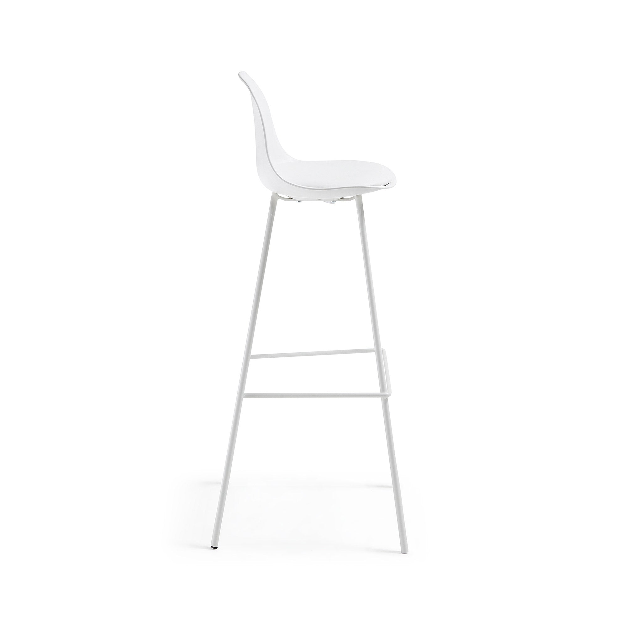 White Brighter barstool height 75 cm - Product Image