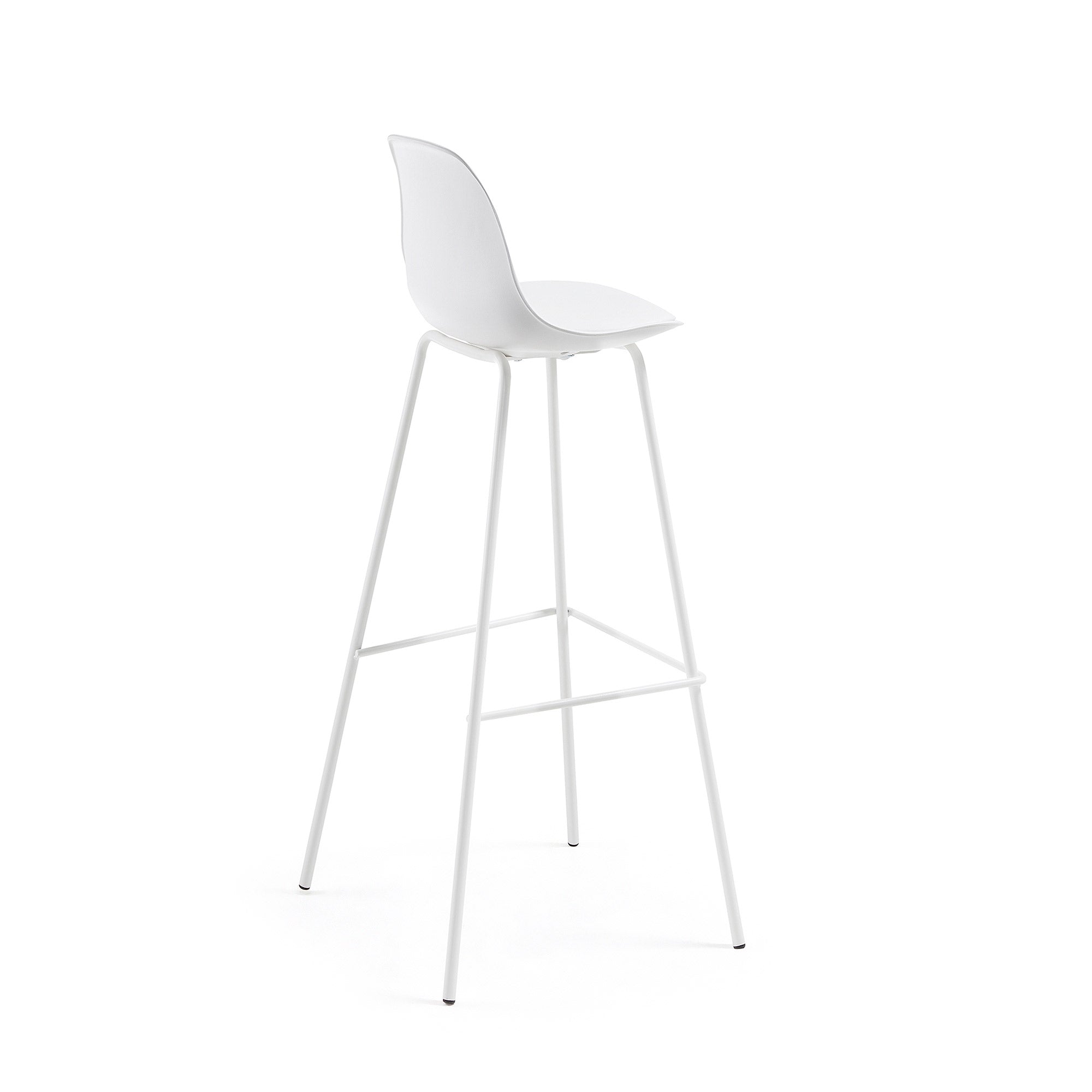 White Brighter barstool height 75 cm - Product Image