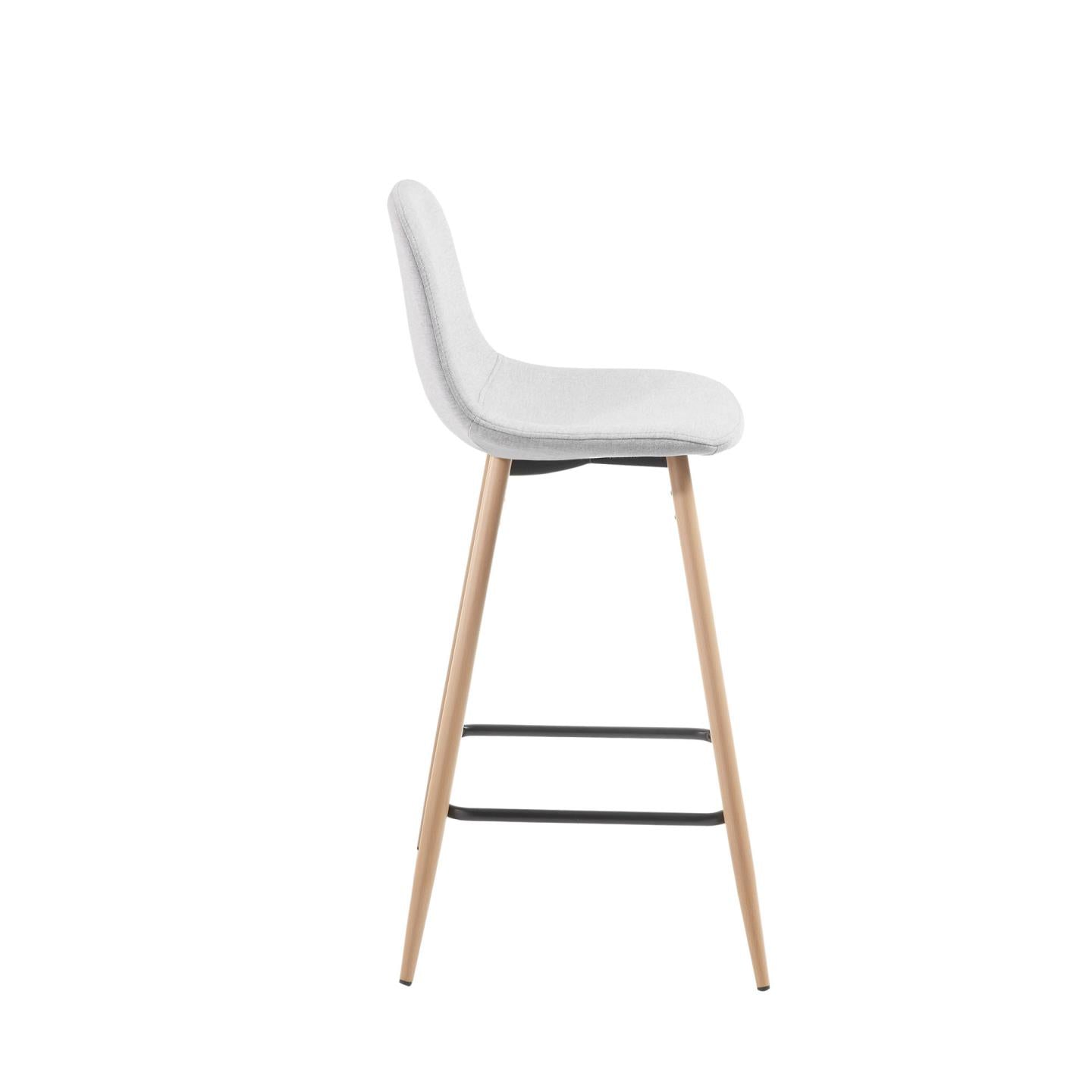 Light grey Nolite stool height 65 cm - Product Image
