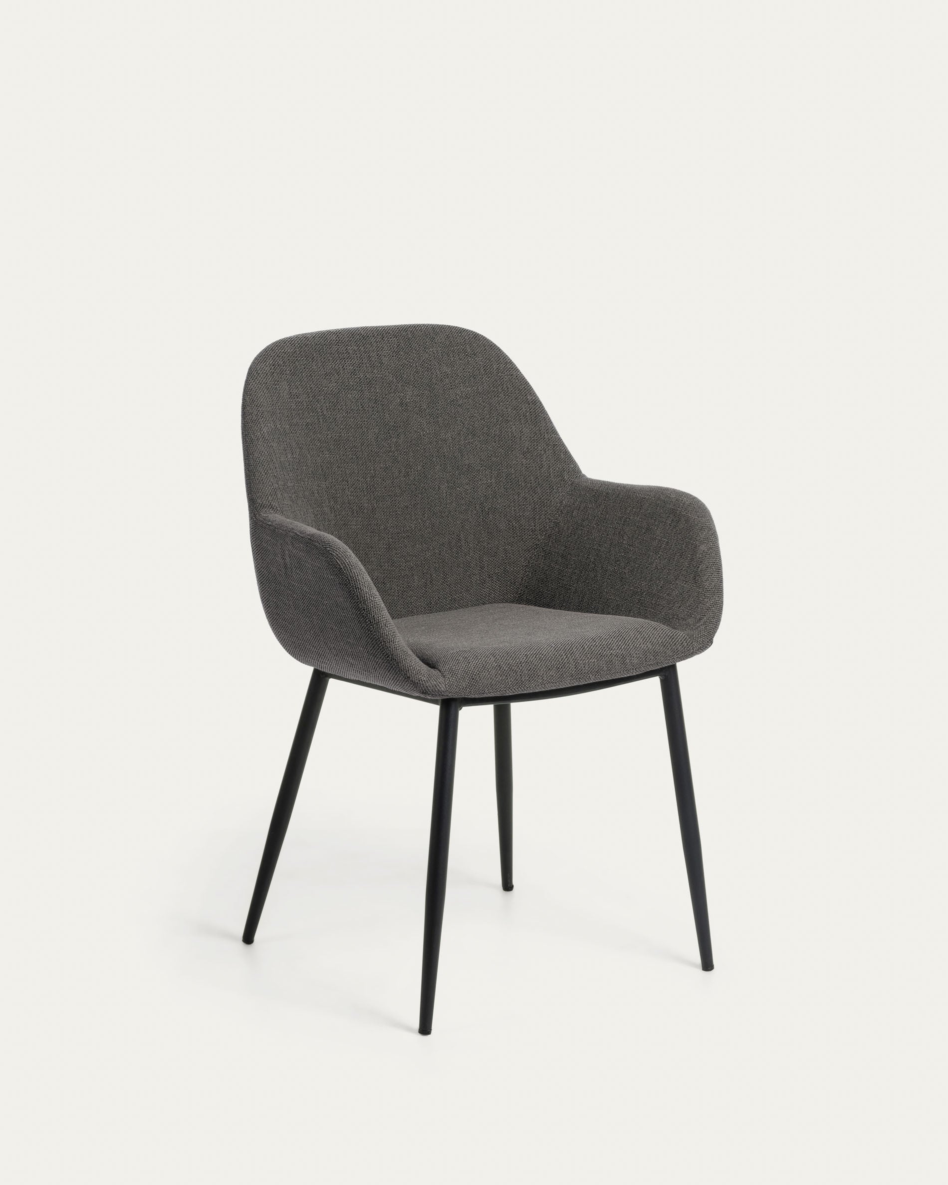 Konna dark grey chair FR - Product View