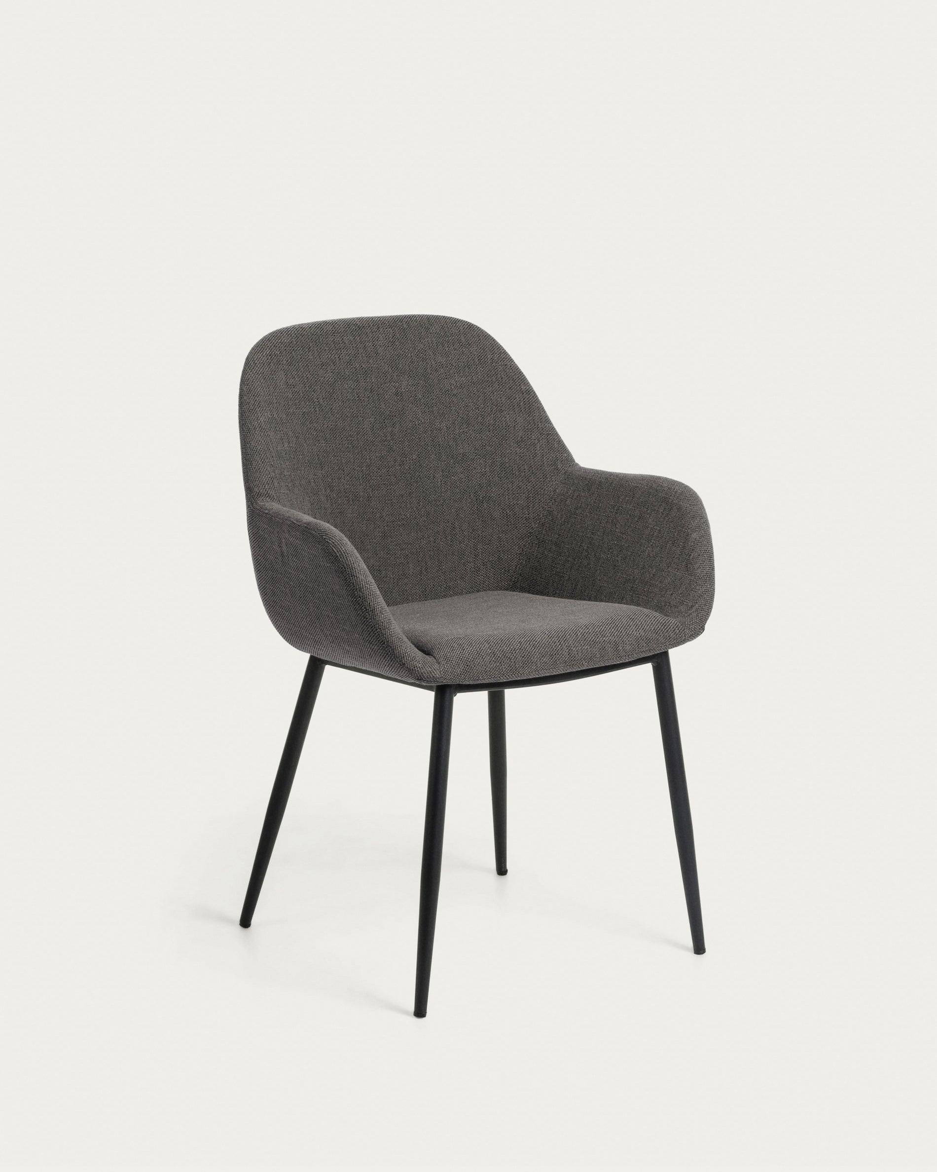 Konna dark grey chair - Product View
