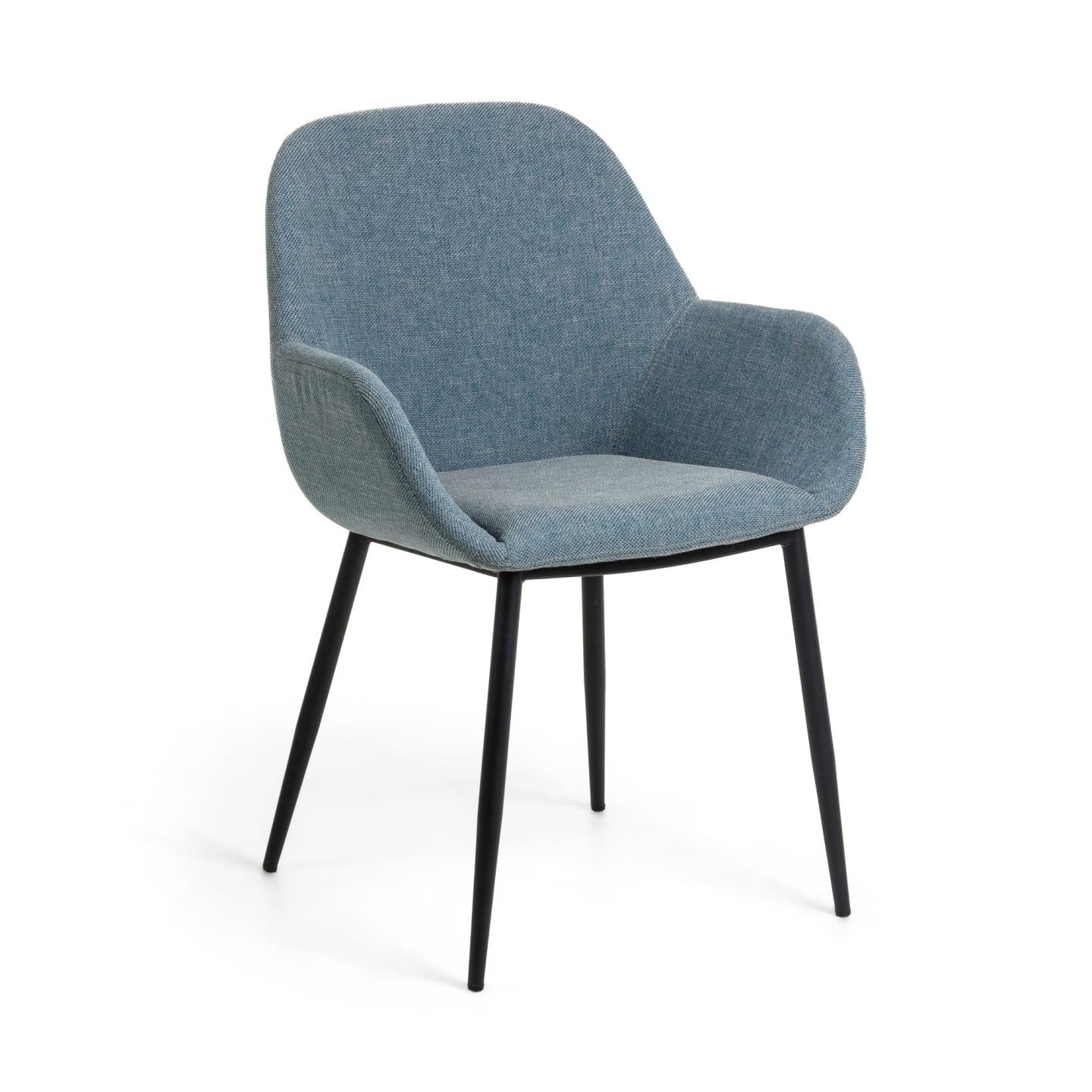 Konna light blue chair - Product Image