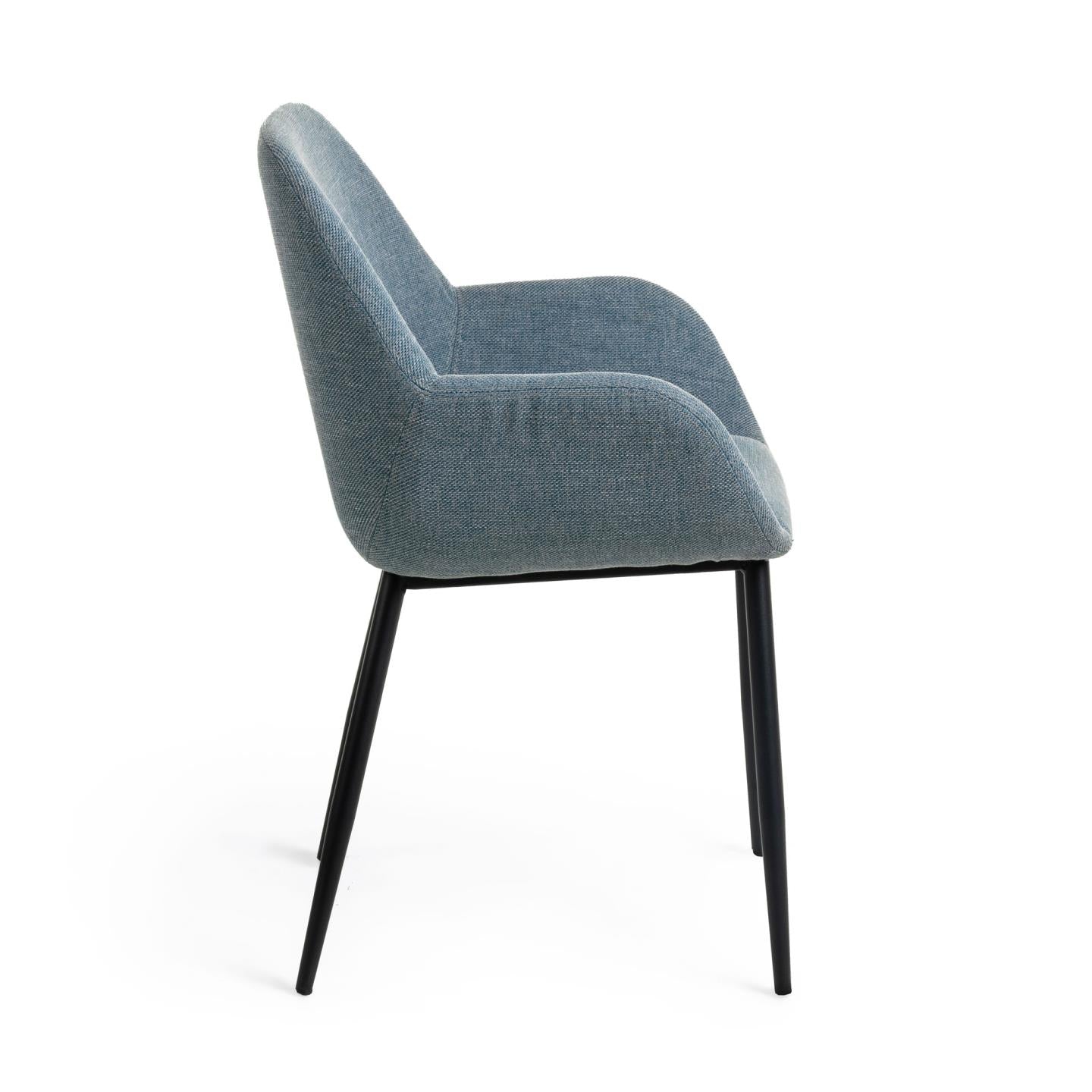 Konna light blue chair - Product Image