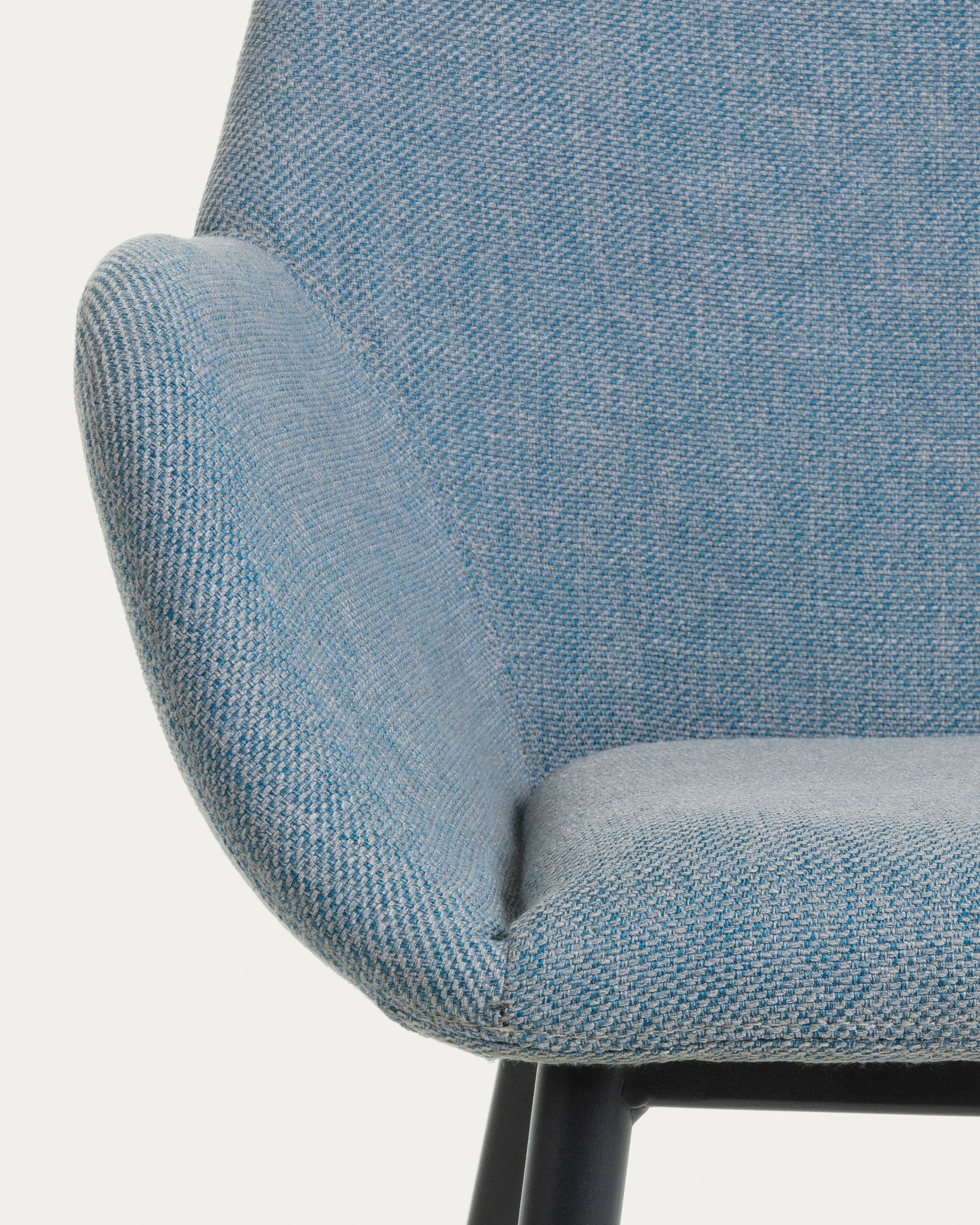 Konna light blue chair - Detail