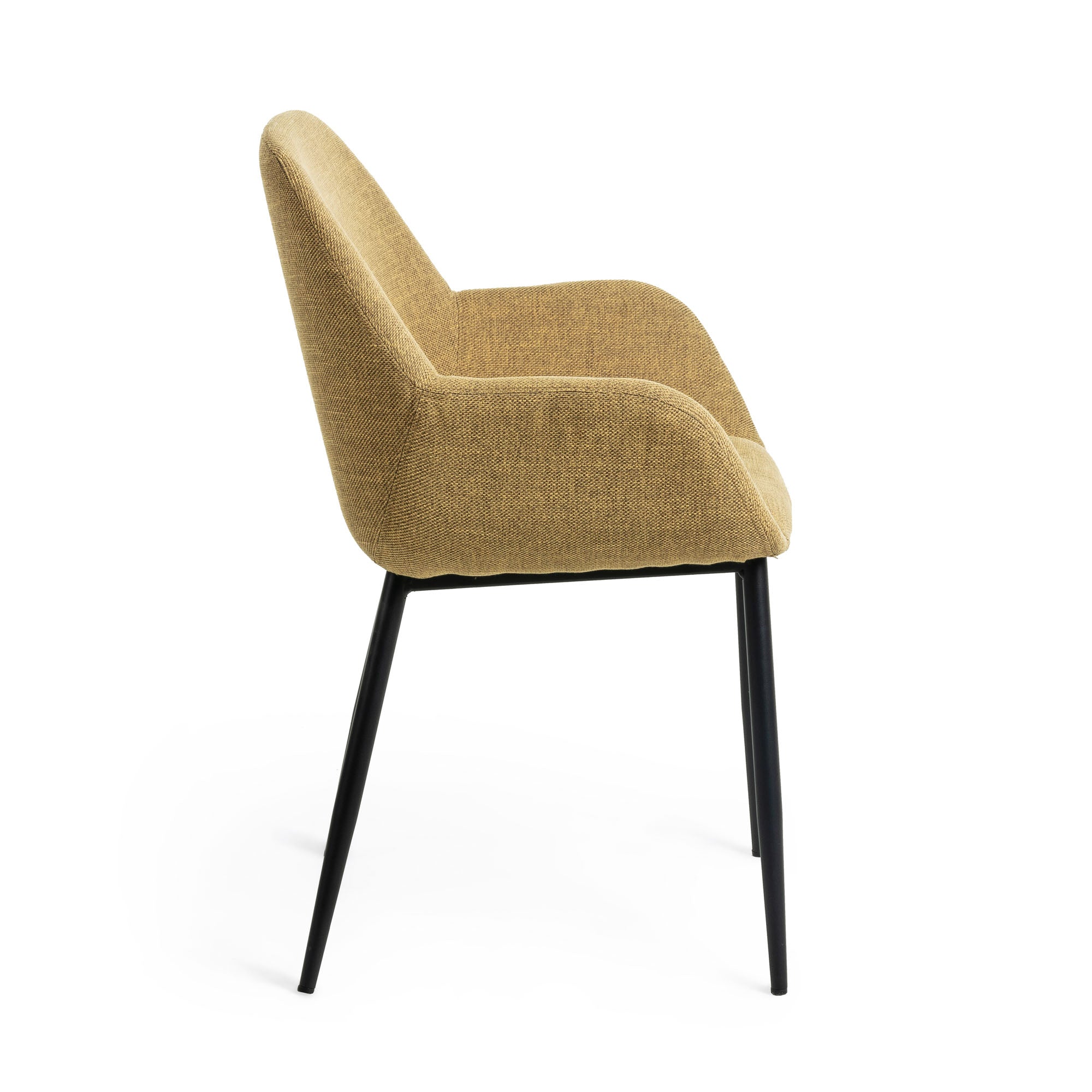 Konna mustard chair FR - Product Image