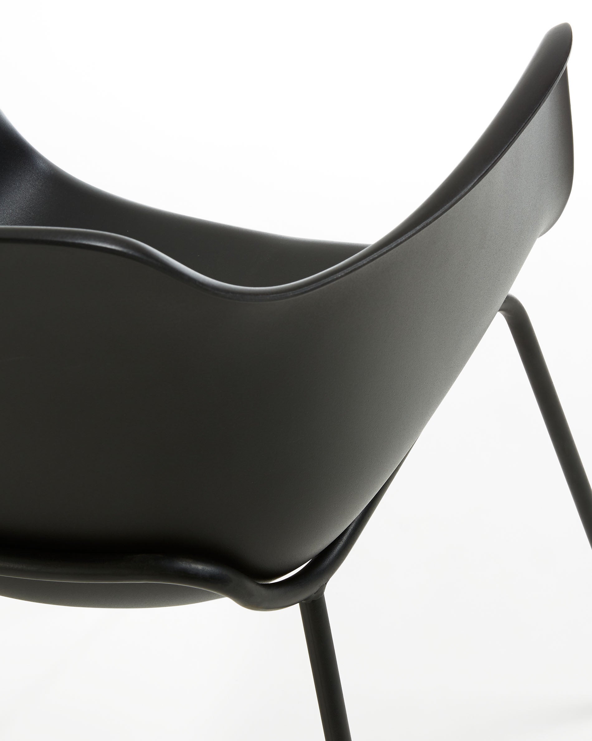 Black Khasumi chair - Detail