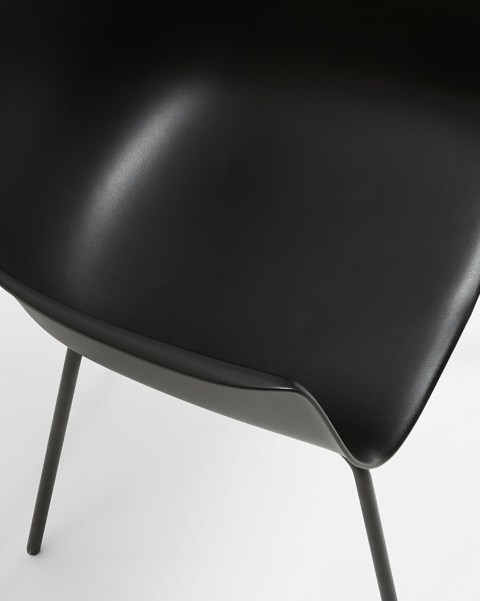 Black Khasumi chair - Detail