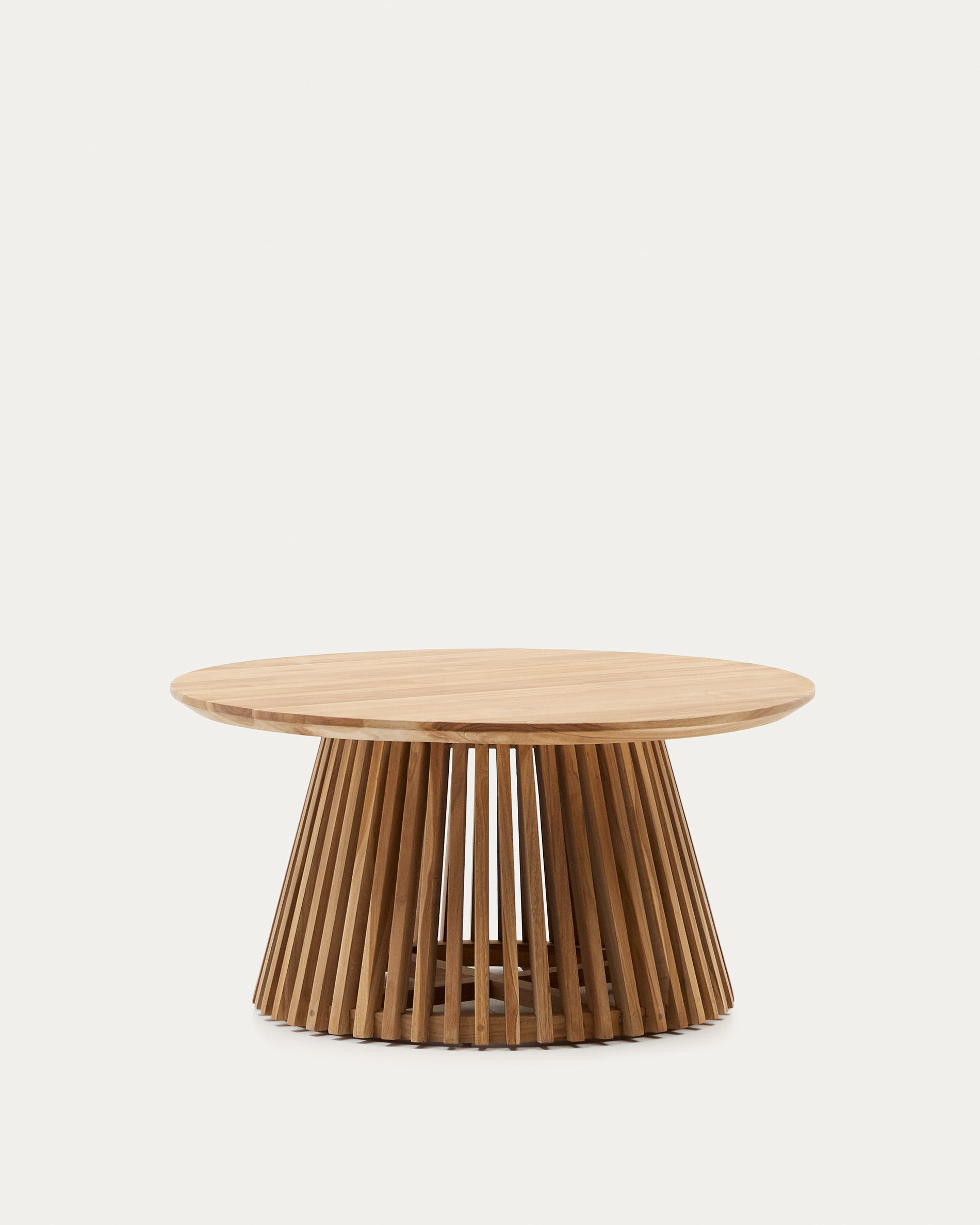 Jeanette Ø 80 cm natural coffee table - Product View