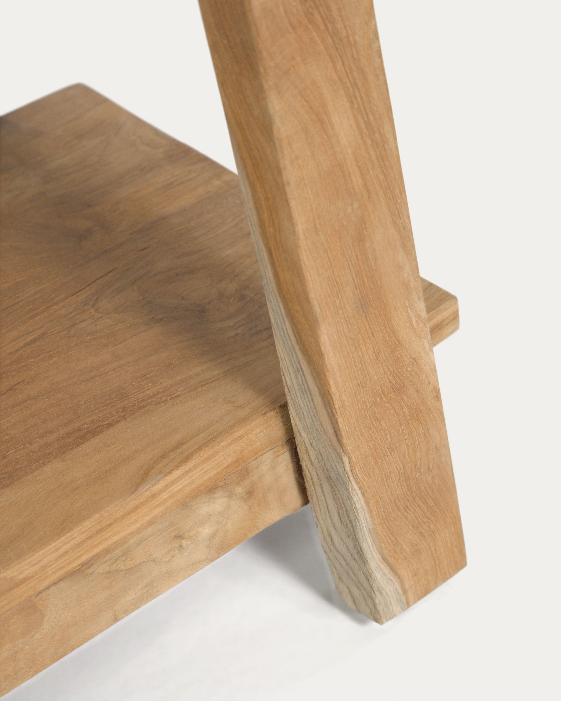 Safara solid recycled teak bench 150 cm - Detail