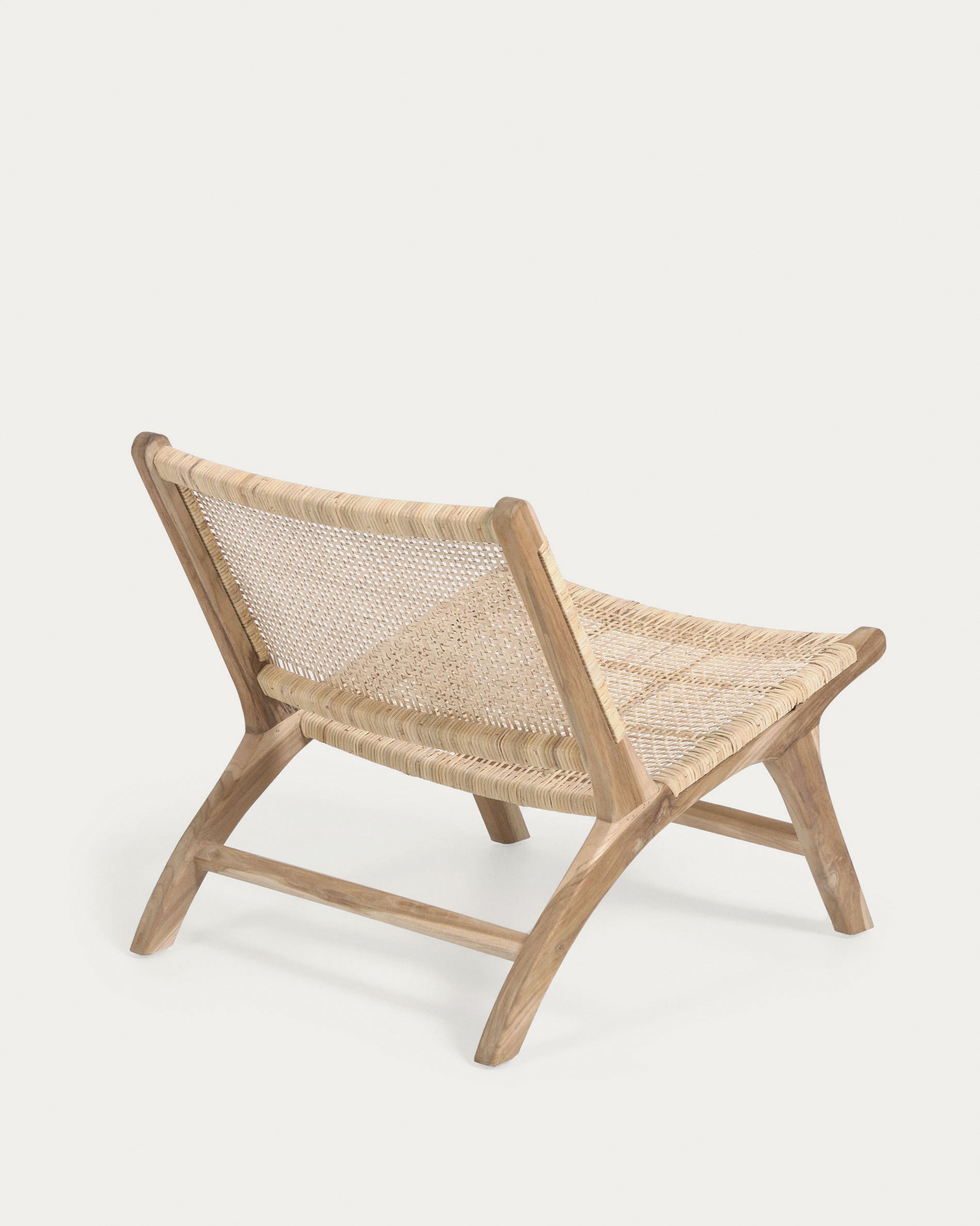 Beida solid teak armchair - Product View