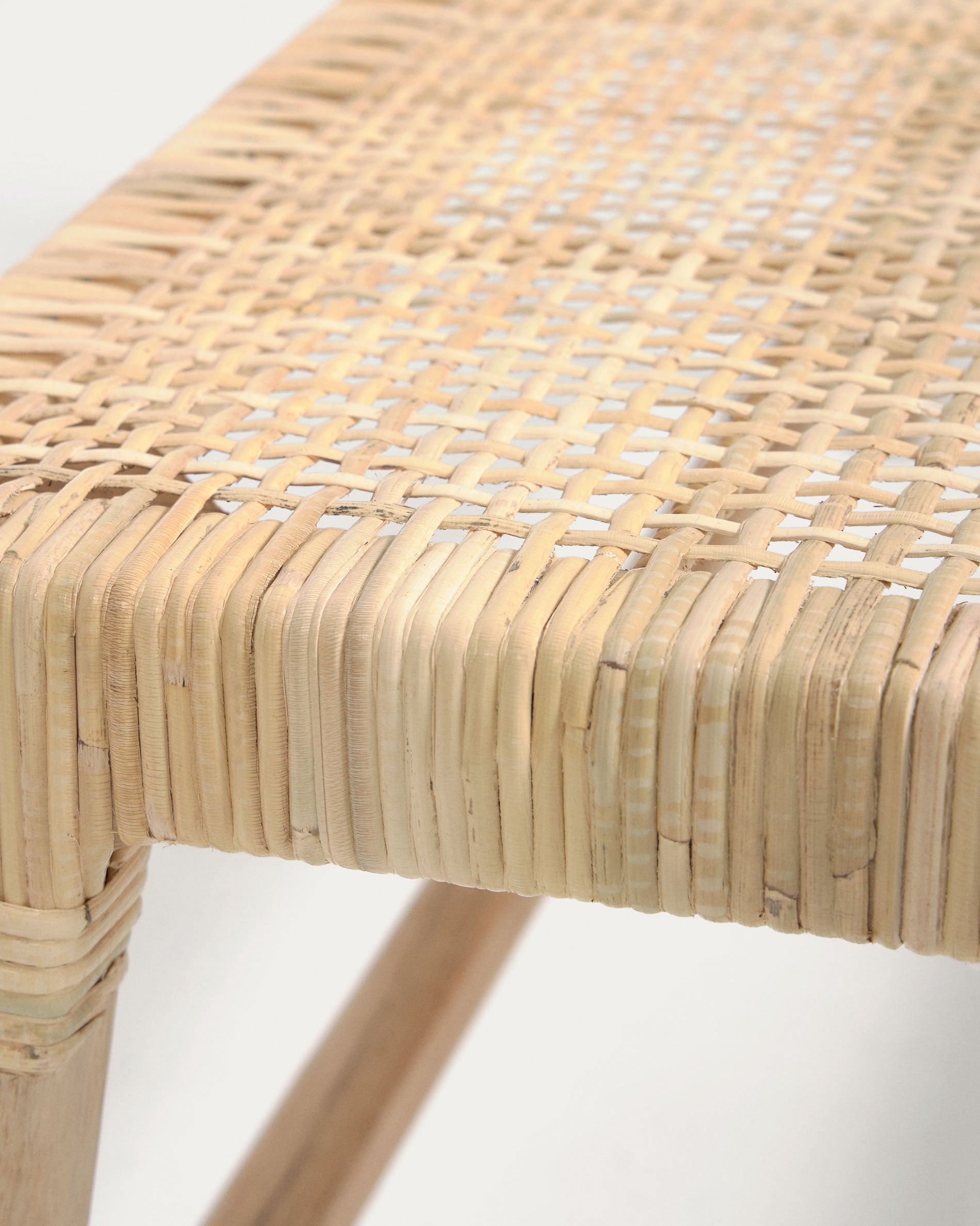 Beida solid teak bench 120 cm - Detail