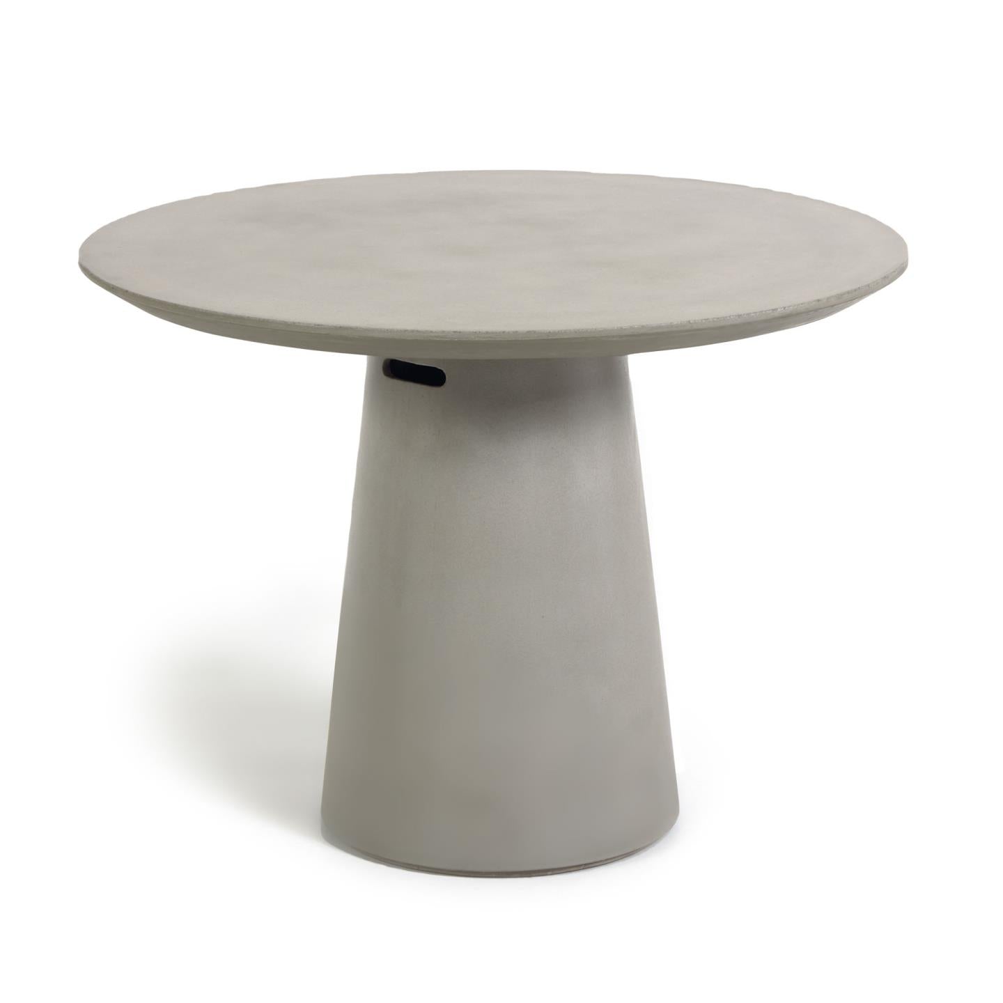 Itai outdoor round cement table, Ø 120 cm - Product Image