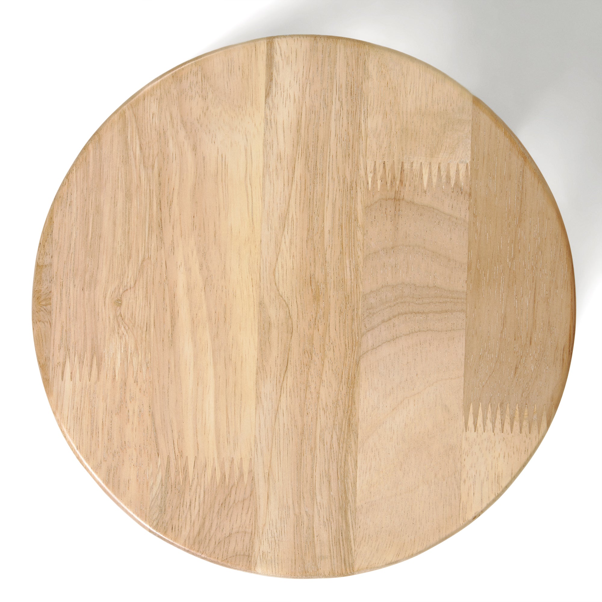 Dilcia kids stool in solid rubber wood 31 cm high - Product Image