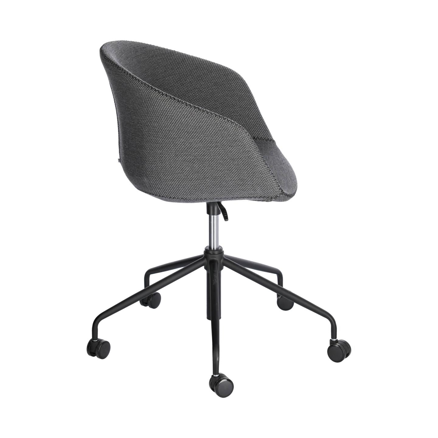 Yvette dark grey office chair - Product Image