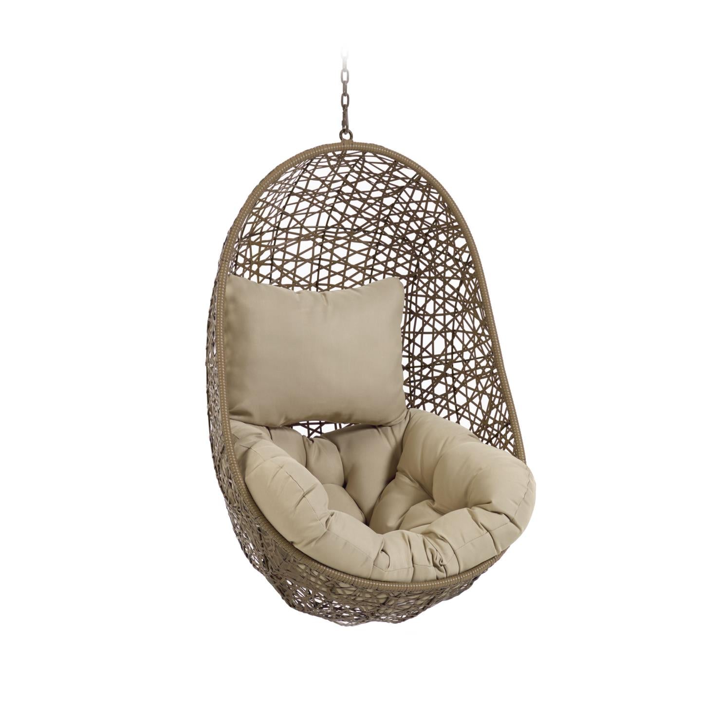 Florina brown hanging chair - Product Image