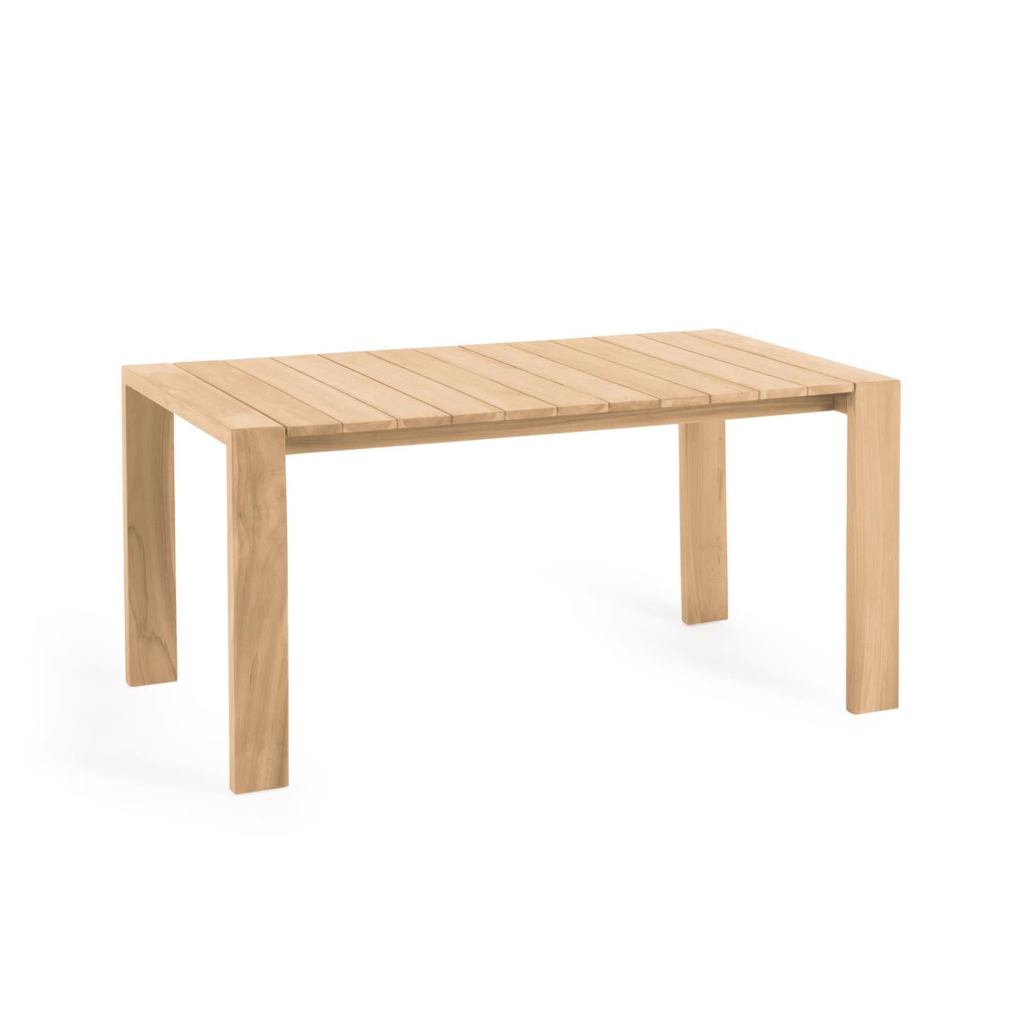 Victoire solid teak outdoor table 200 x 100 cm - Product Image