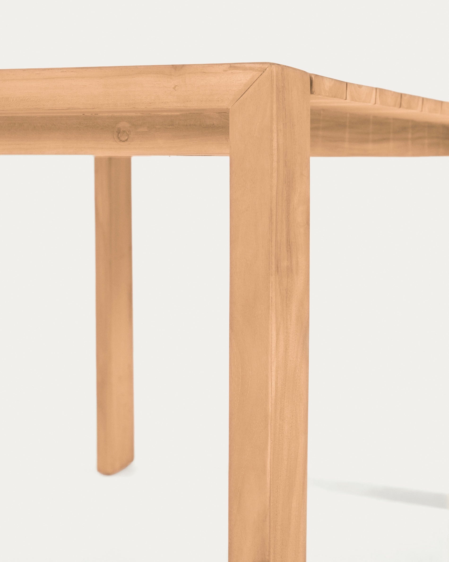 Victoire solid teak outdoor table 200 x 100 cm - Detail