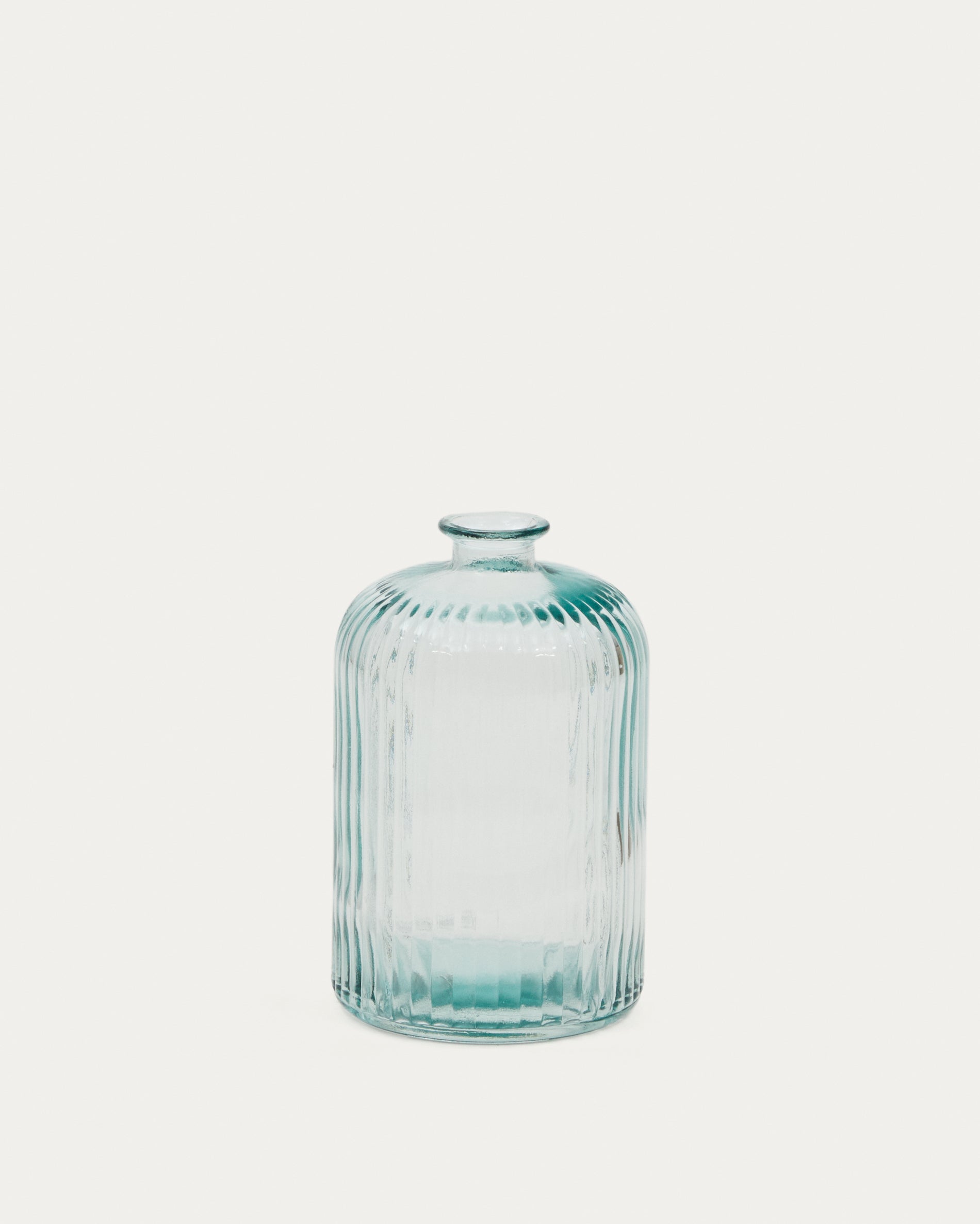 Large Marba bottle made of transparent recycled glass - Product View