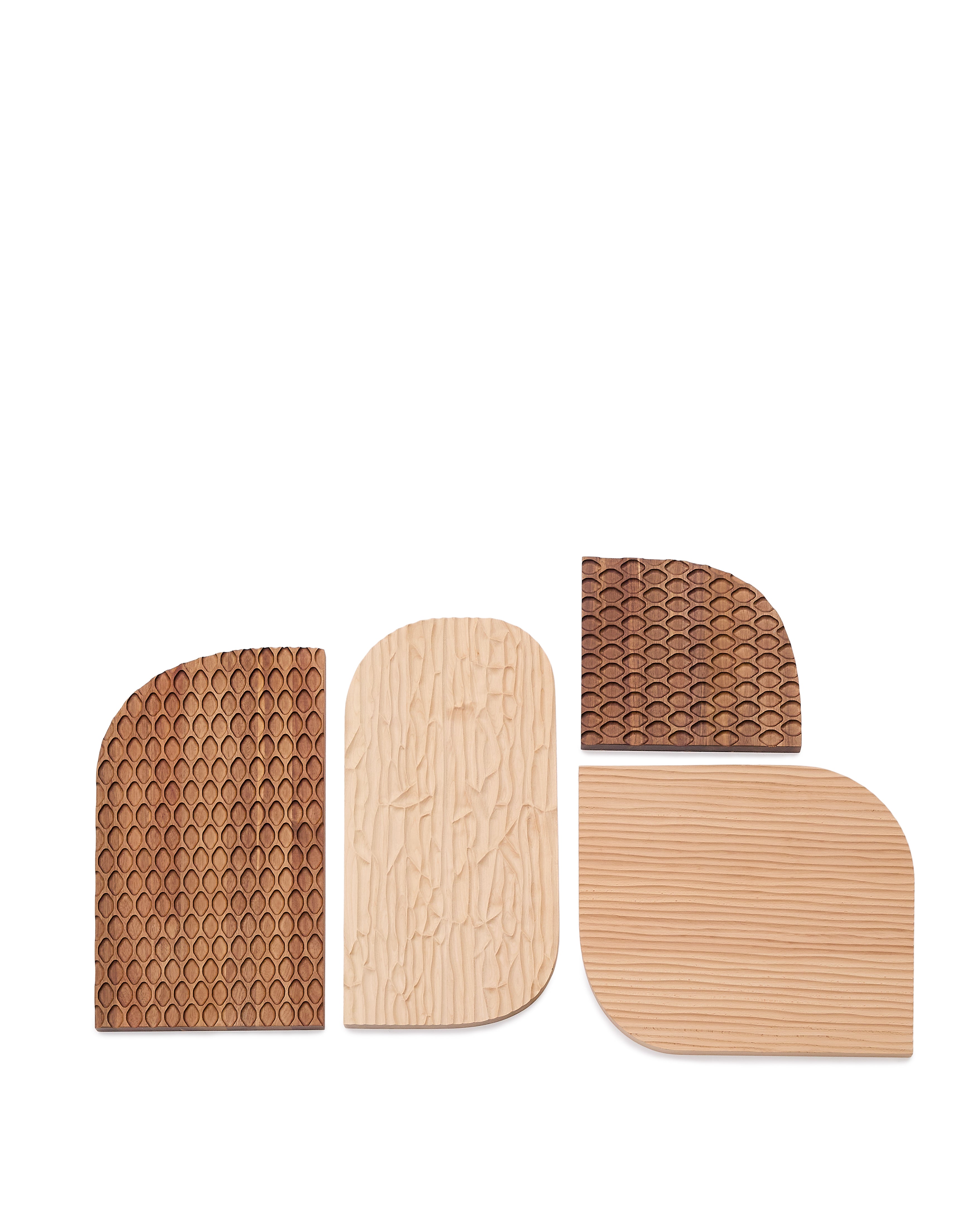 Trivax 4-piece wall panel made of acacia wood FSC 100% - Product Image