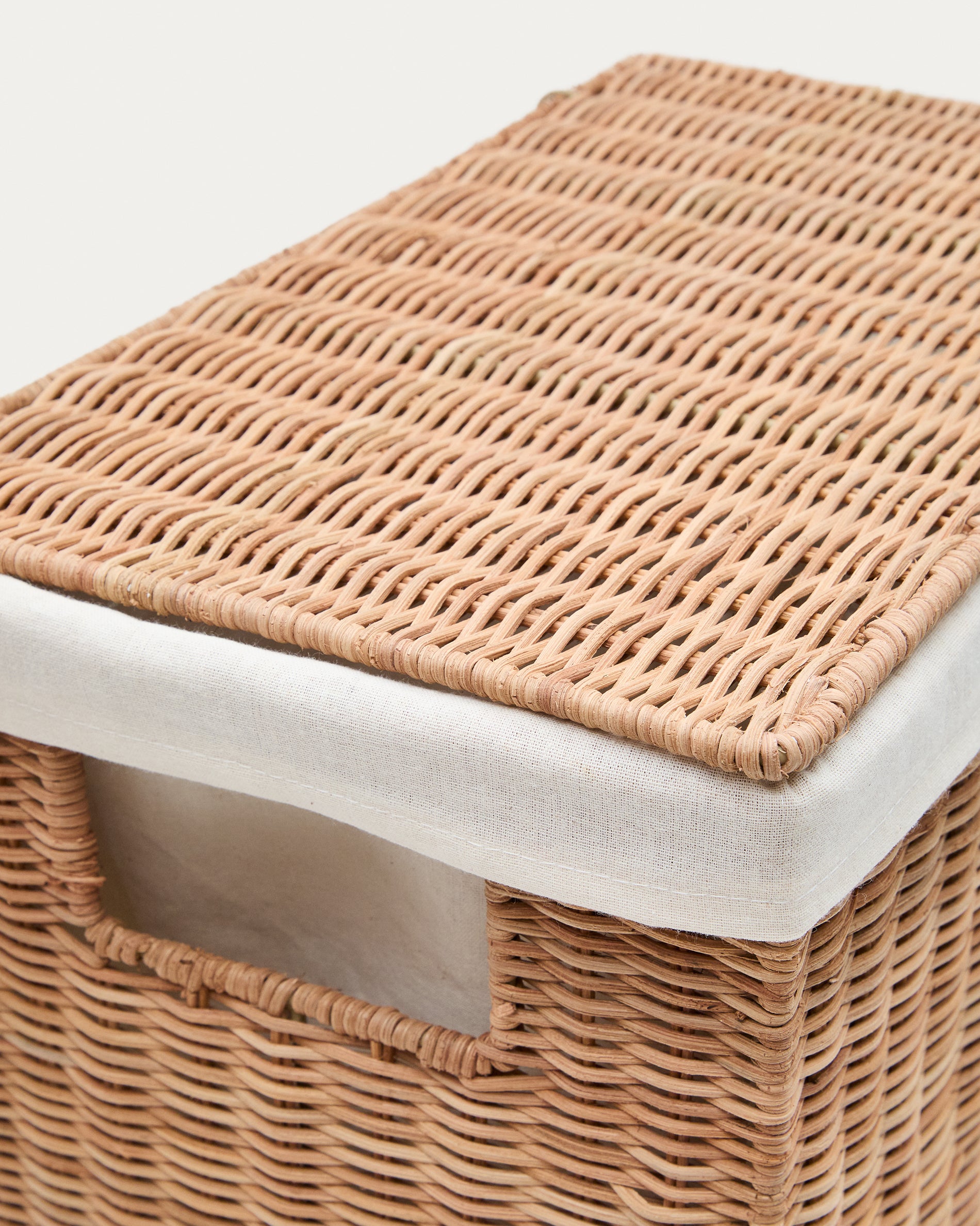 Indali set of 2 rattan baskets, 44 x 27 cm / 37 x 23 cm - Detail