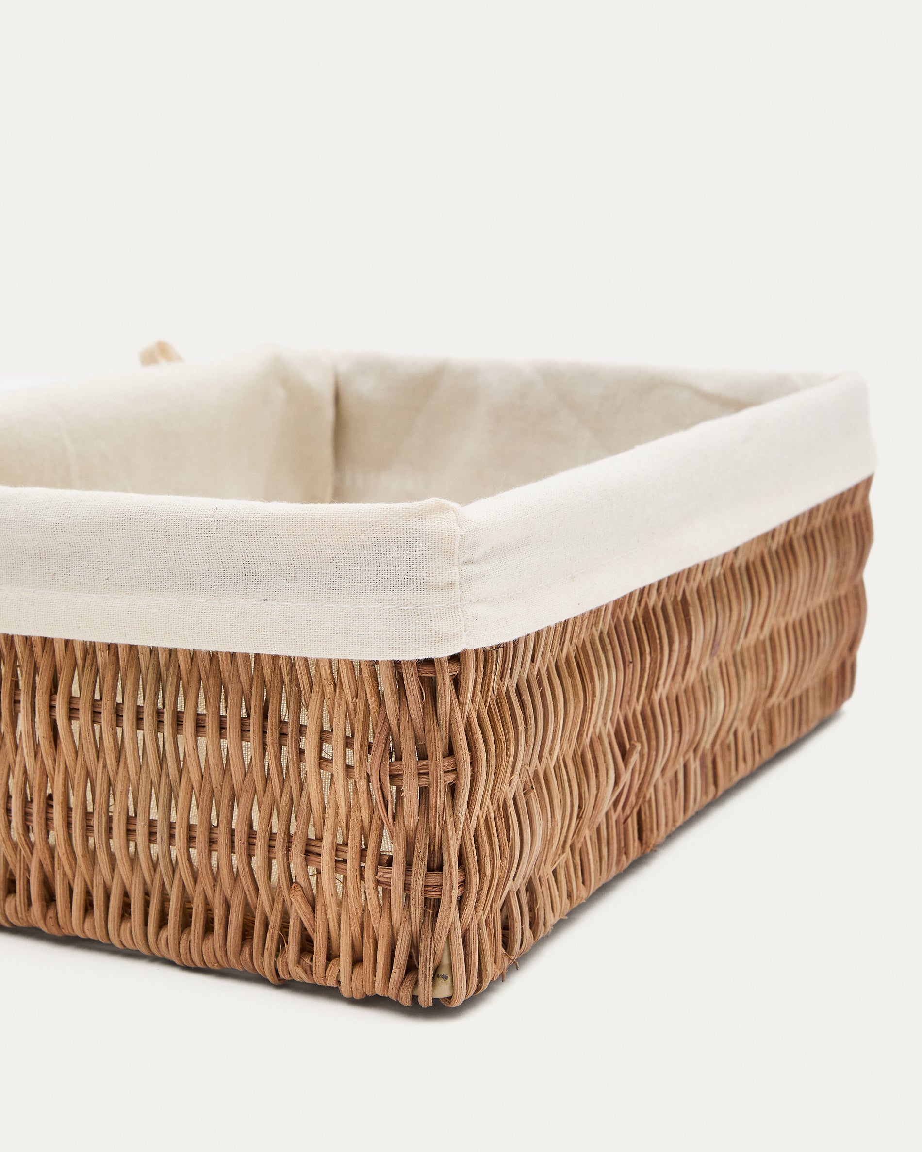 Indali set of 2 rattan baskets, 32 x 25 cm / 28 x 20 cm - Detail