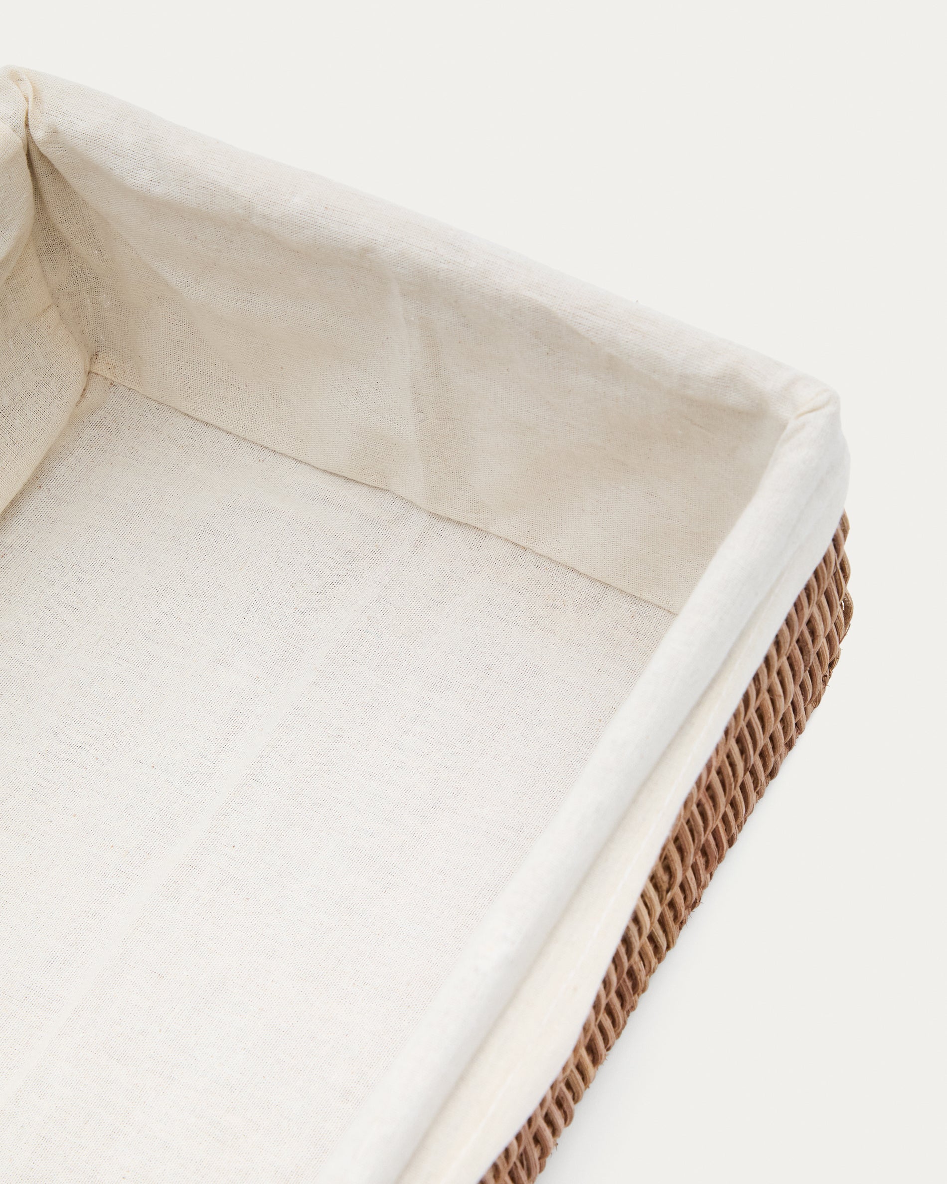 Indali set of 2 rattan baskets, 32 x 25 cm / 28 x 20 cm - Detail