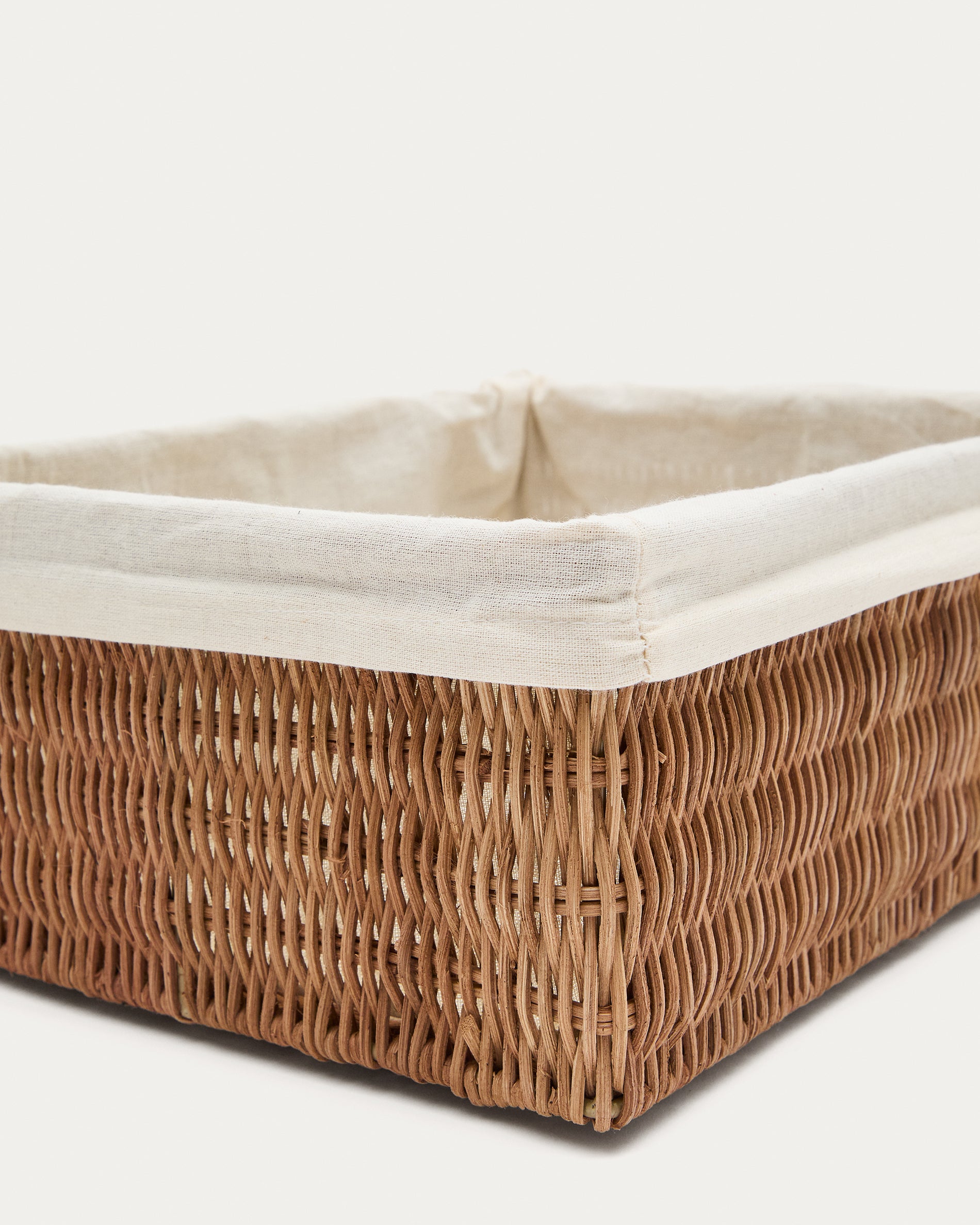 Indali set of 2 rattan baskets, 32 x 25 cm / 28 x 20 cm - Detail