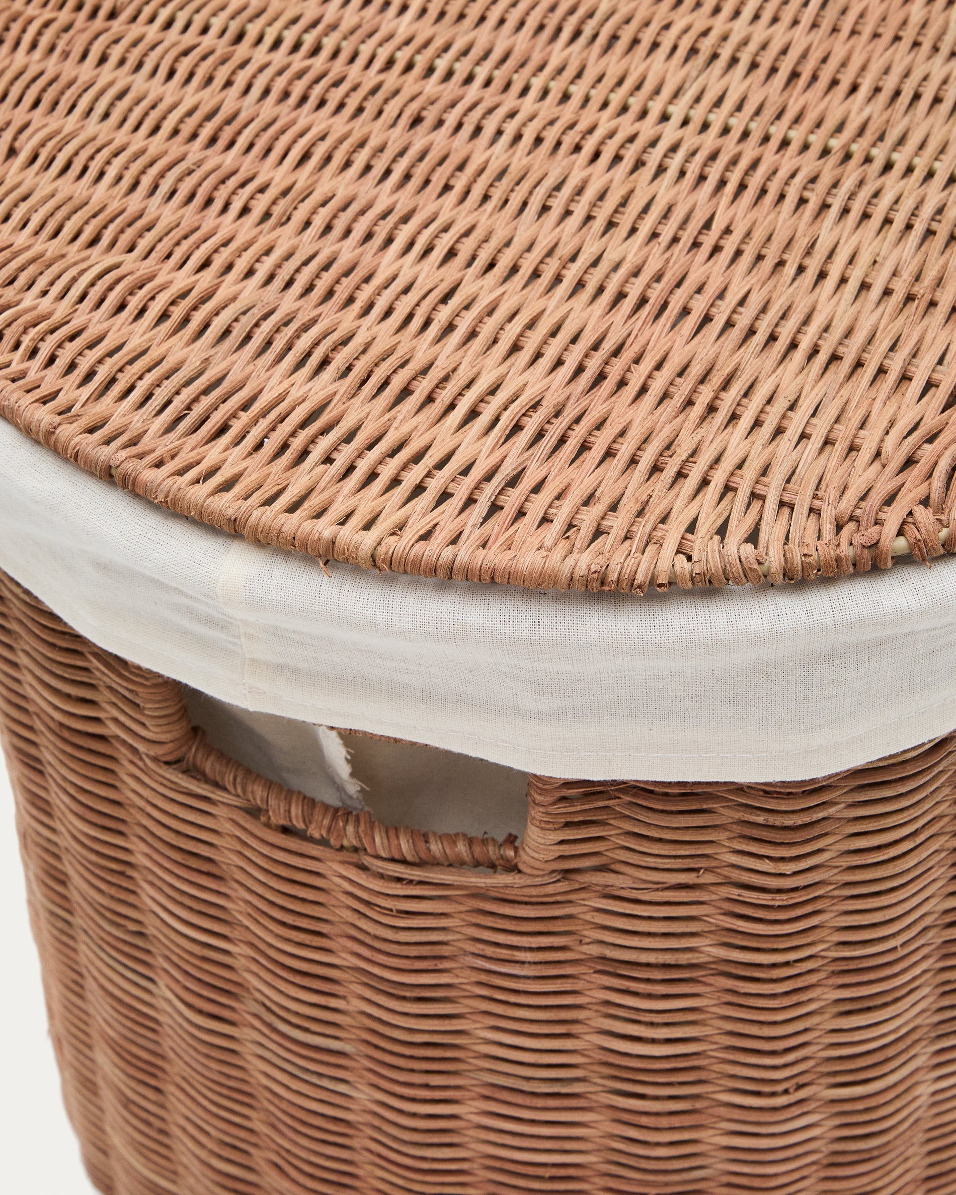 Indali set of 2 rattan baskets, Ø 50 cm / Ø 55 cm - Detail