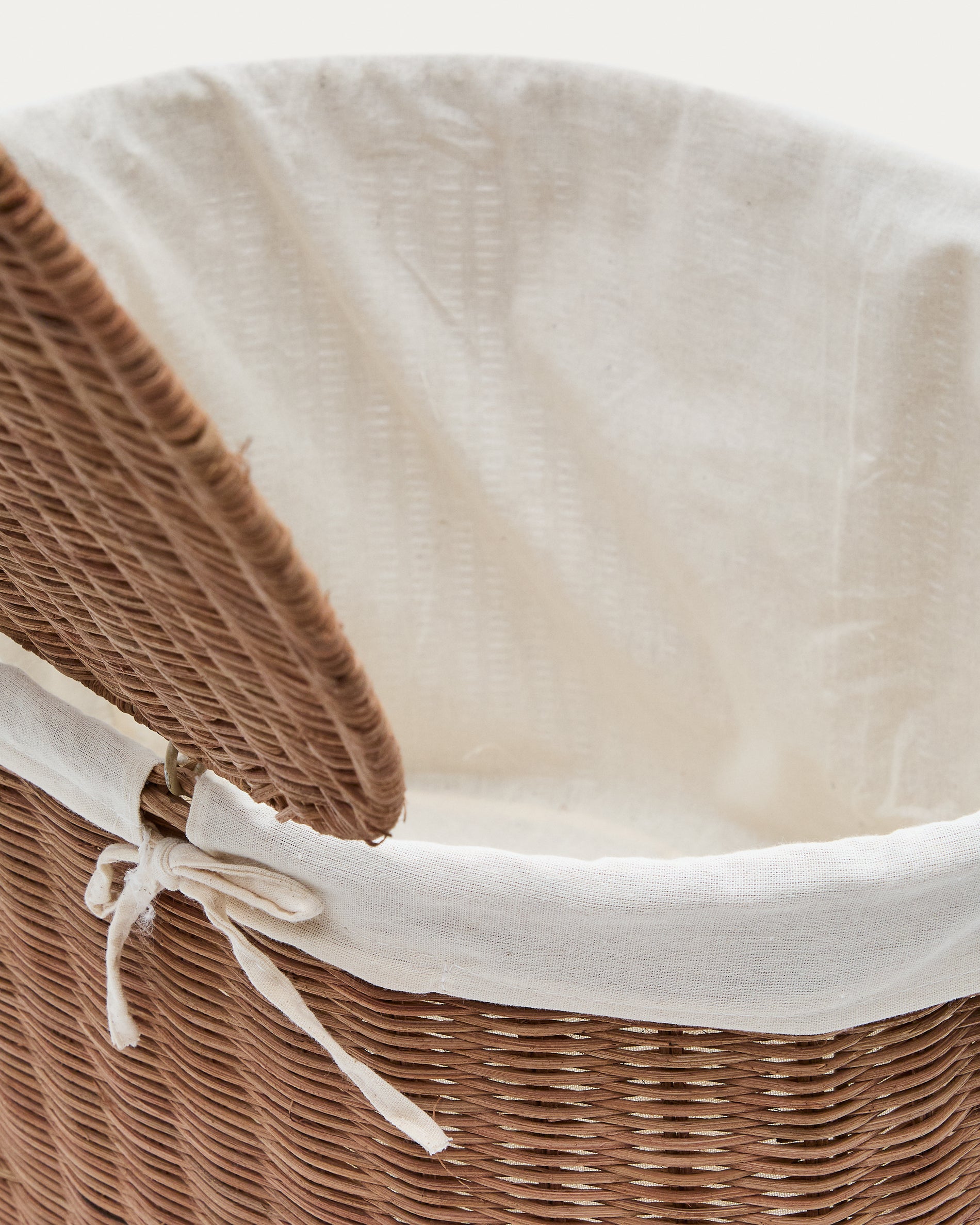 Indali set of 2 rattan baskets, Ø 50 cm / Ø 55 cm - Detail