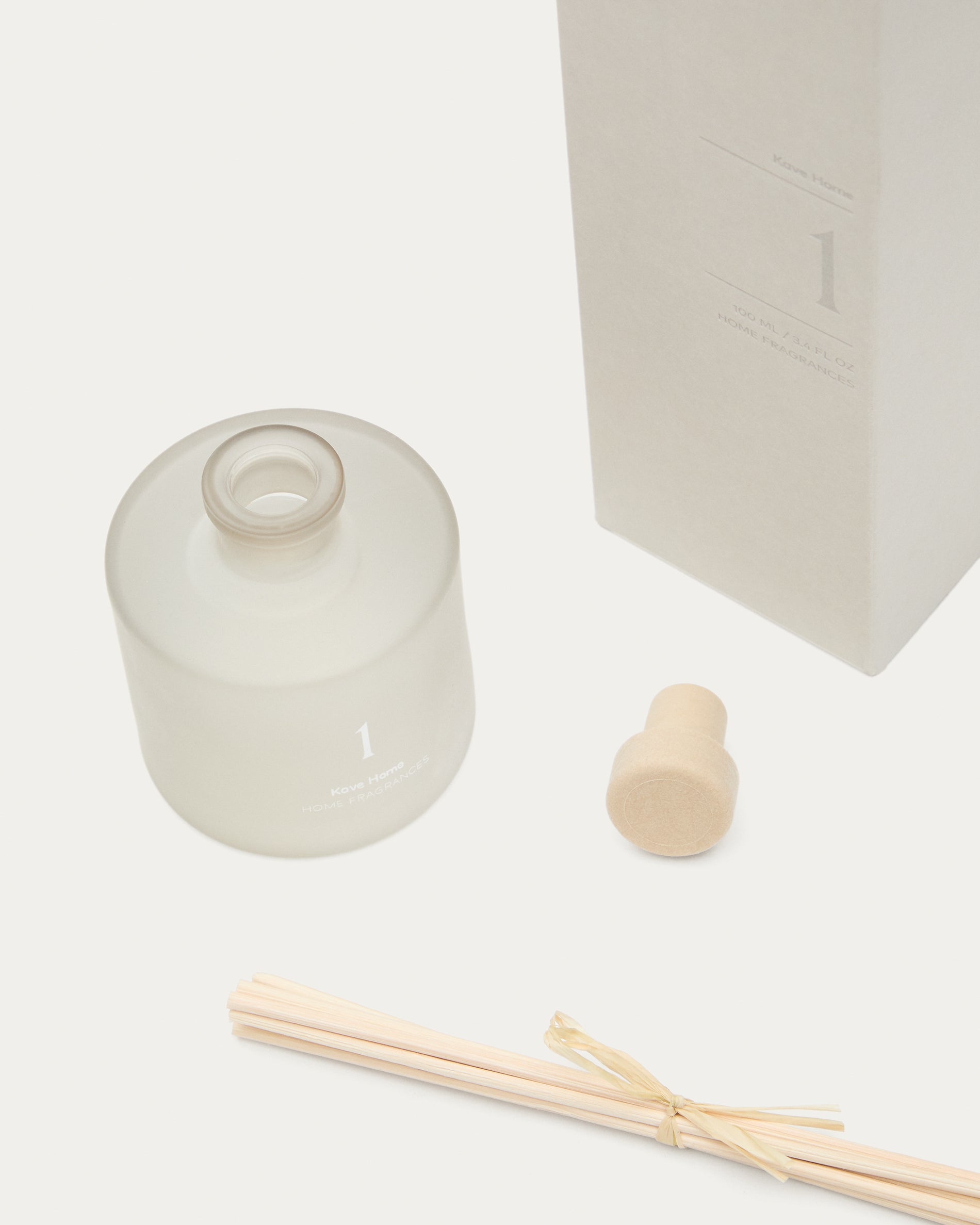 100ml Soft Jasmin fragrance reed diffuser - Detail