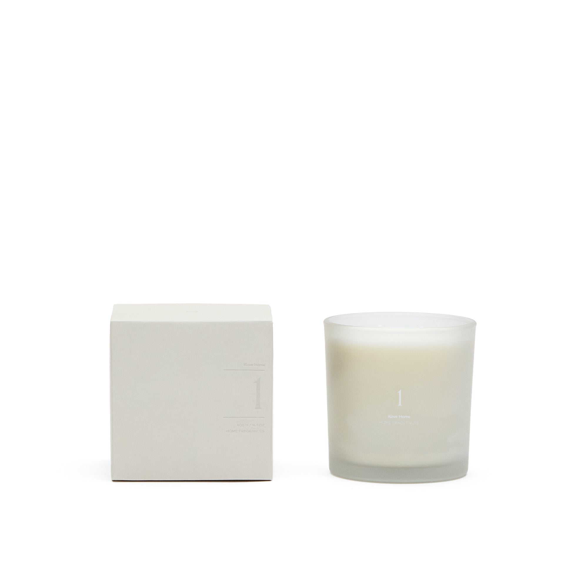 400g Soft Jasmin scented candle - Product Image