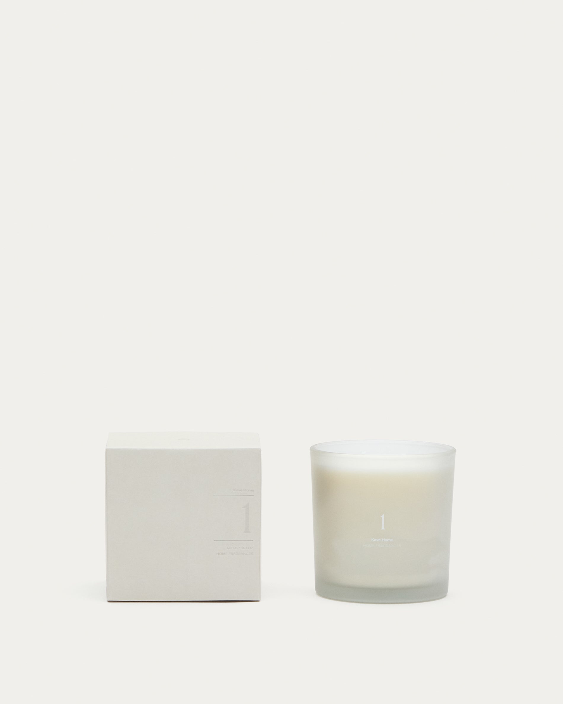 400g Soft Jasmin scented candle - Product View