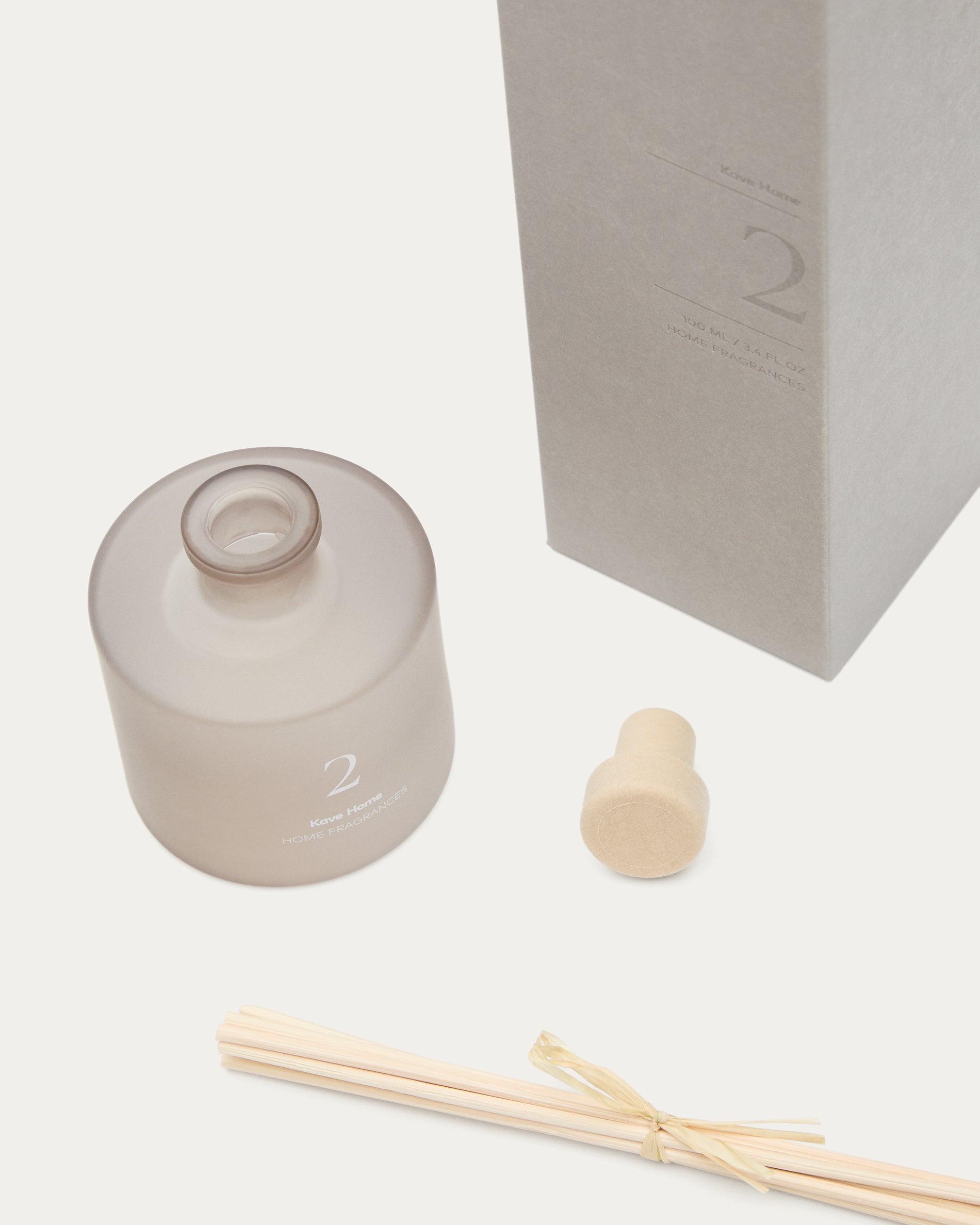 100ml Sweet Vanilla fragrance reed diffuser - Detail
