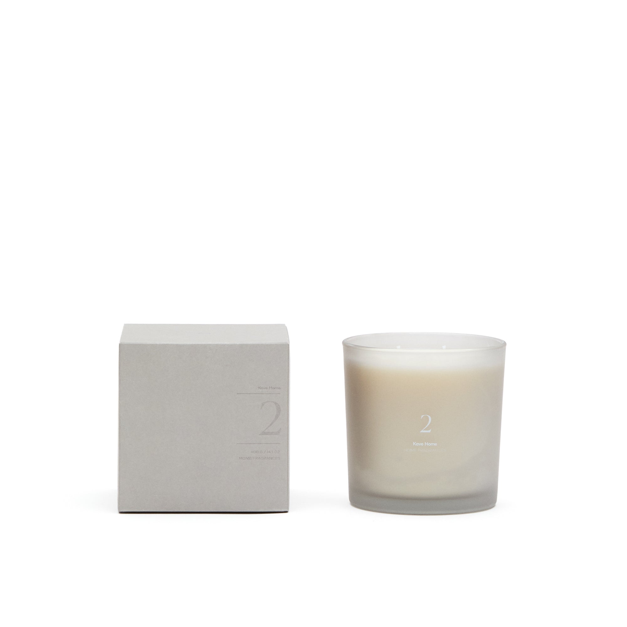 400g Sweet Vanilla scented candle - Product Image