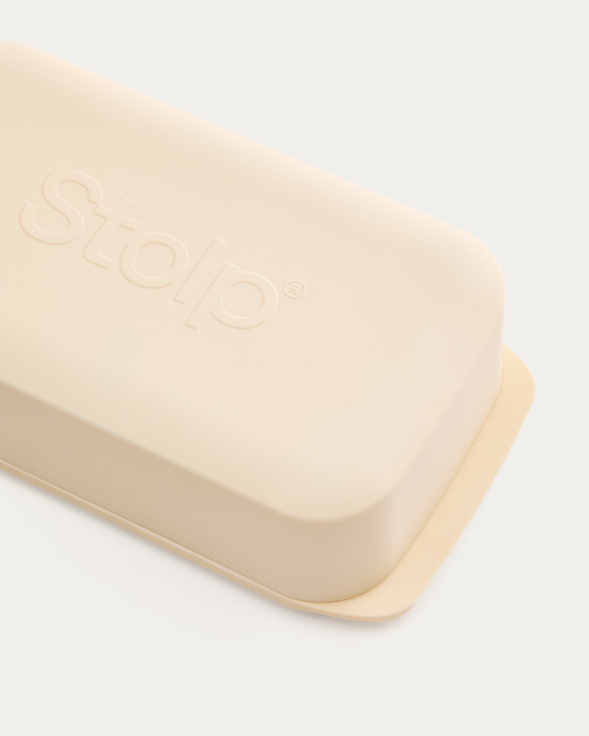Faraday box for mobile phones in collaboration with Stolp® x KonMari, sand-coloured - Product View