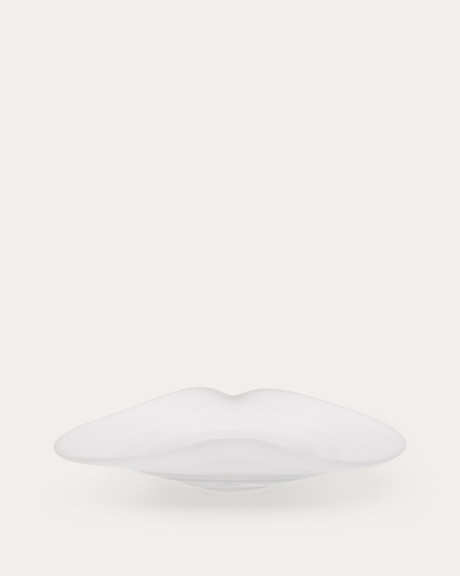 Ondaro frosted glass centrepiece 11cm - Product View