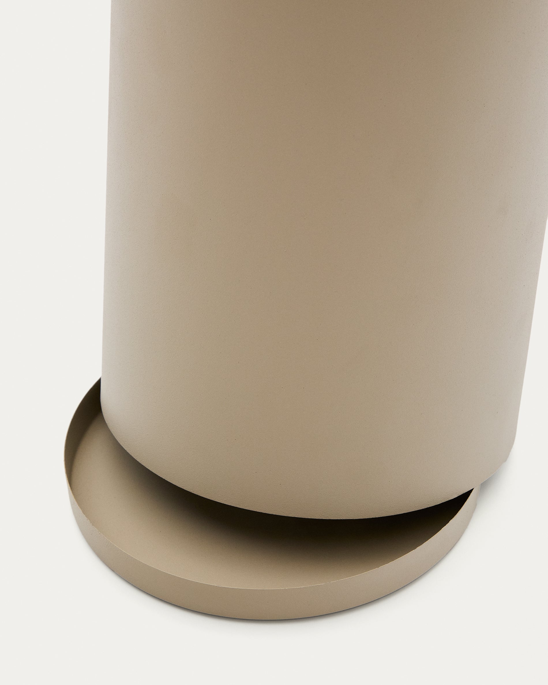 Atin beige metal small umbrella stand - Detail
