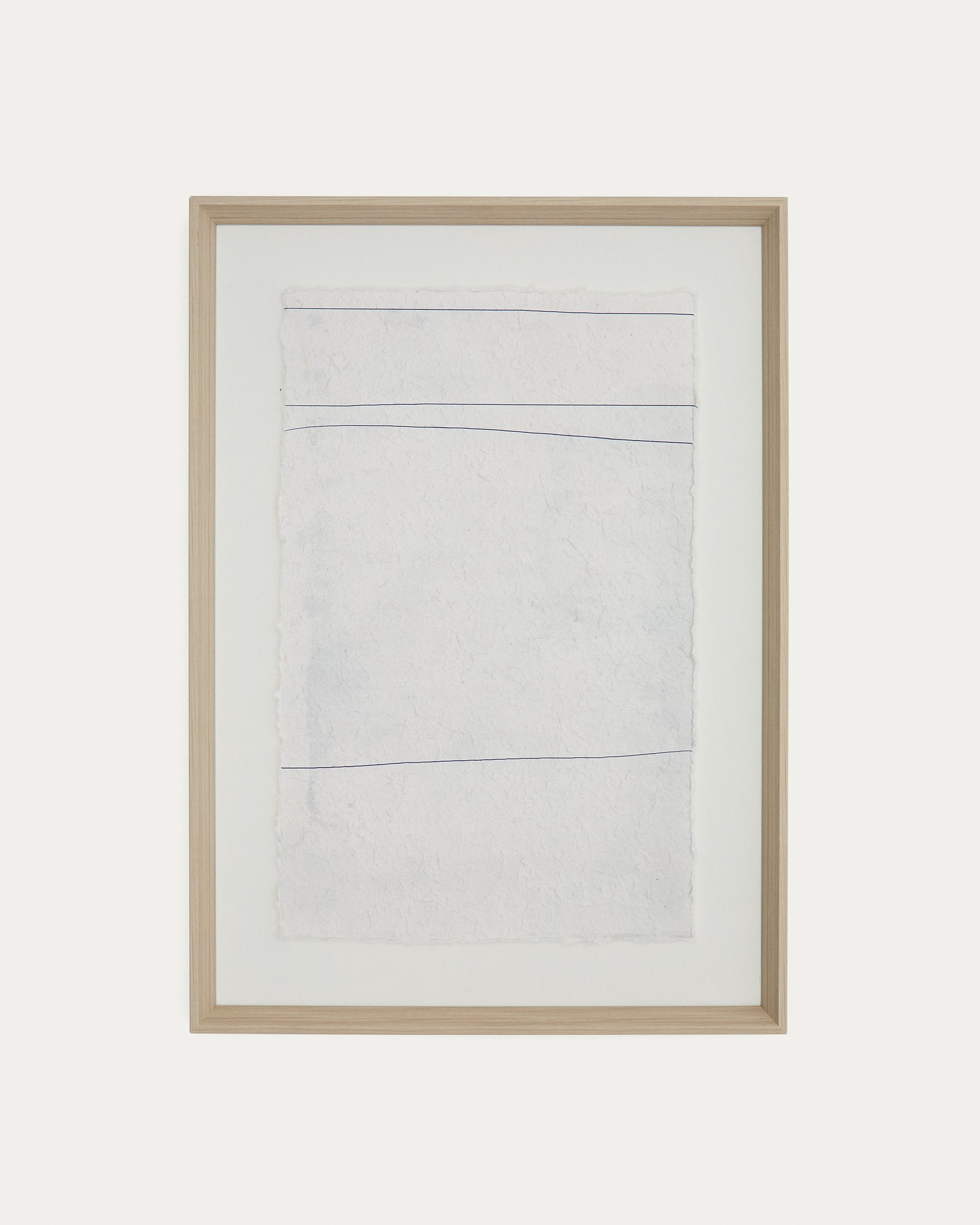 Durkan white picture on recycled paper 50 x 70cm - Product View