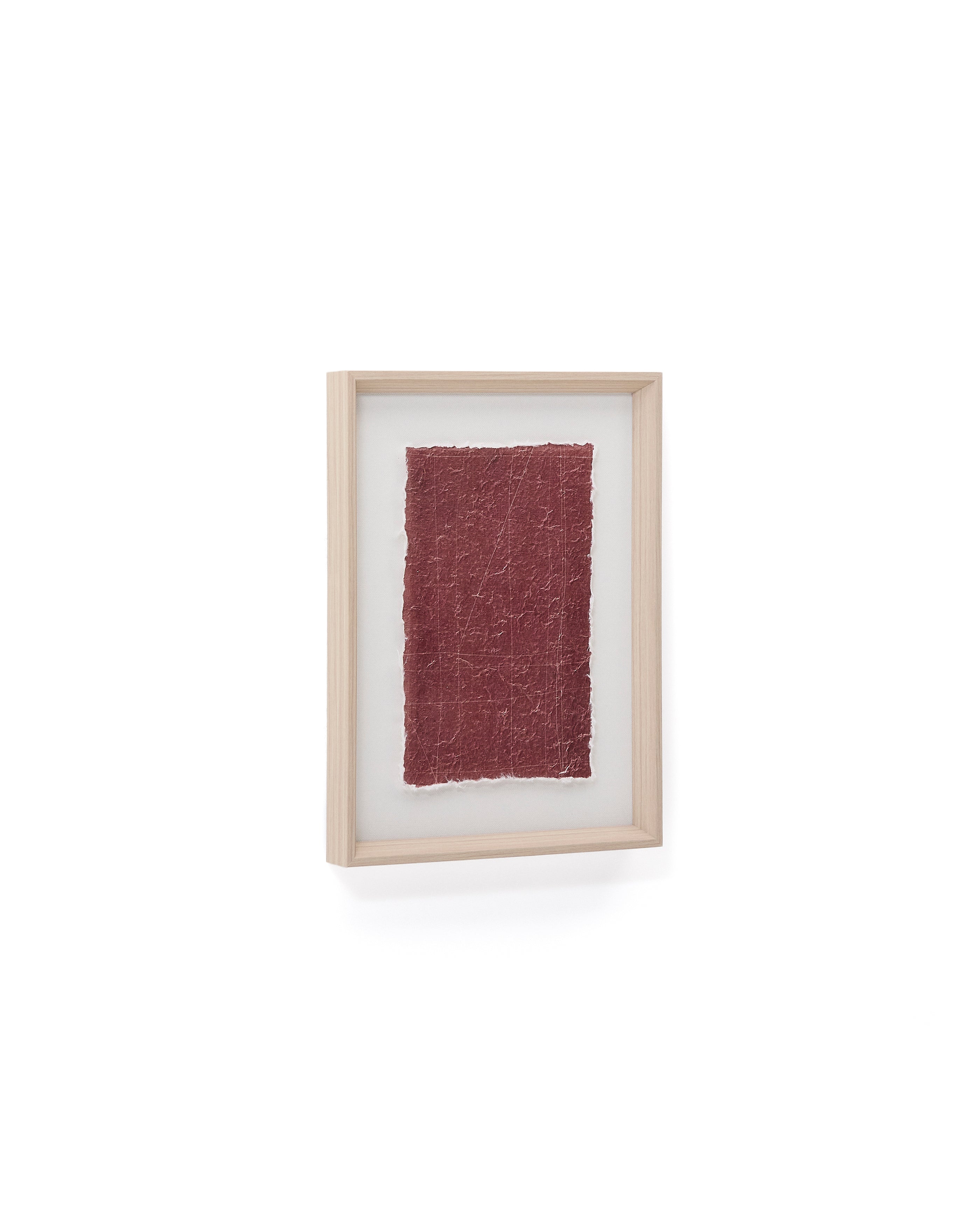 Durkan maroon picture on recycled paper 30 x 40cm - Product Image