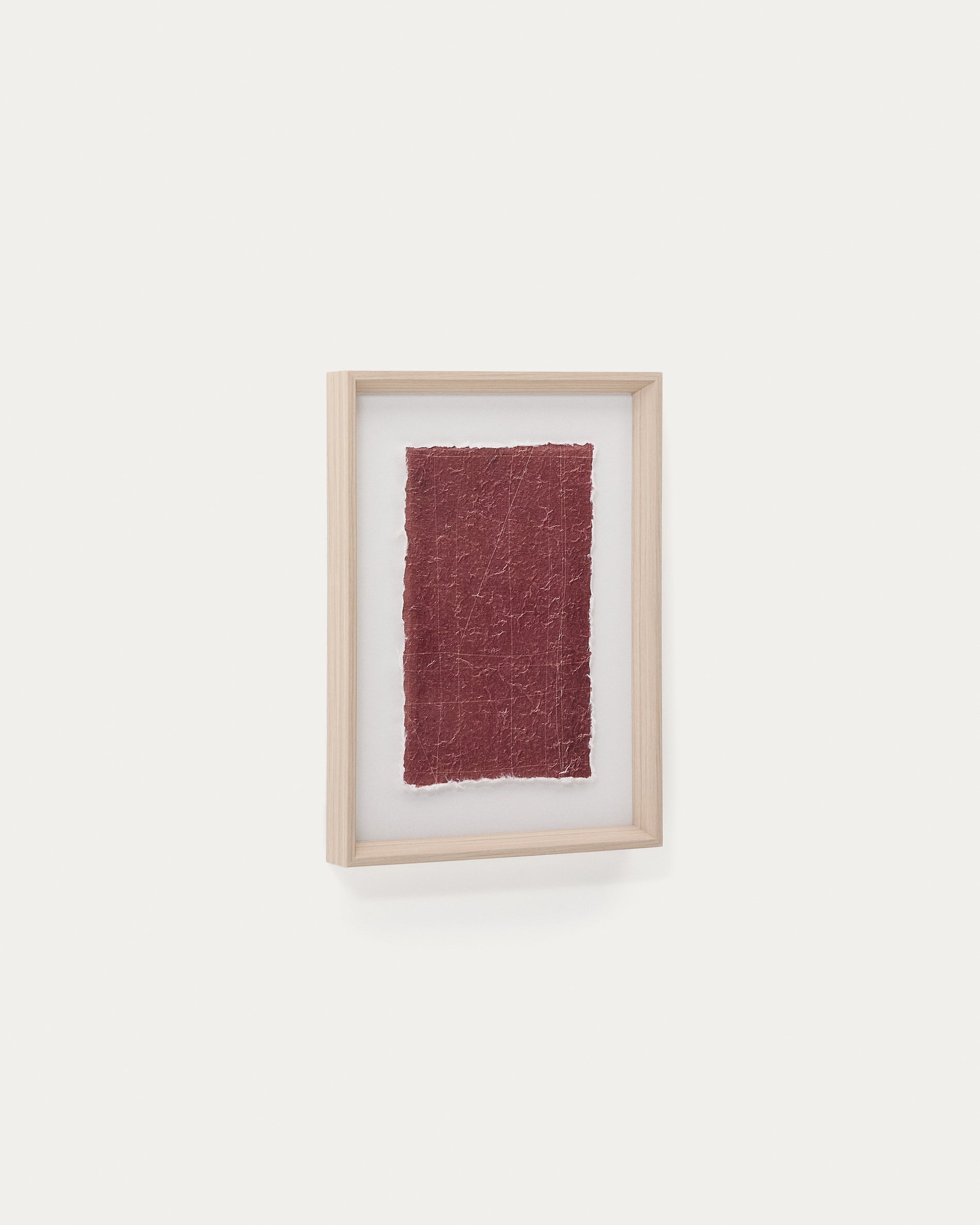 Durkan maroon picture on recycled paper 30 x 40cm - Product View