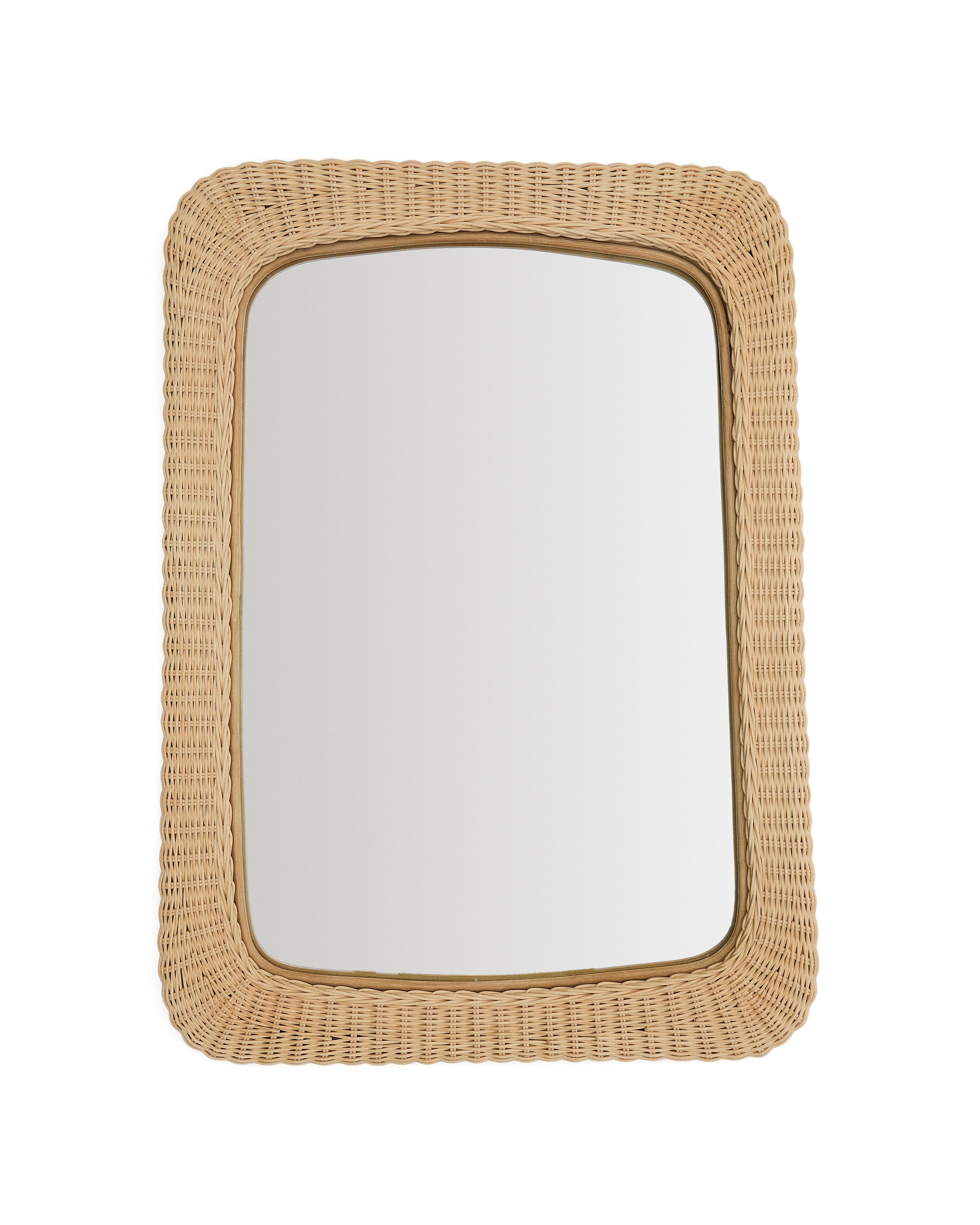 Zilna rattan mirror 58 x 79cm - Product Image